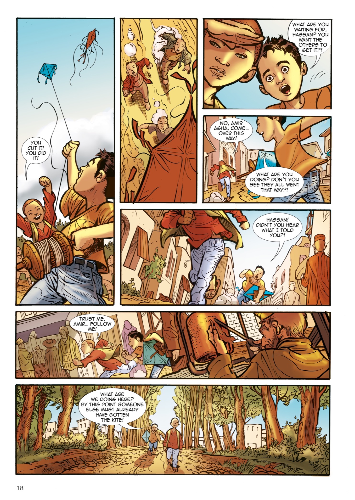 Read online The Kite Runner comic -  Issue # TPB - 19