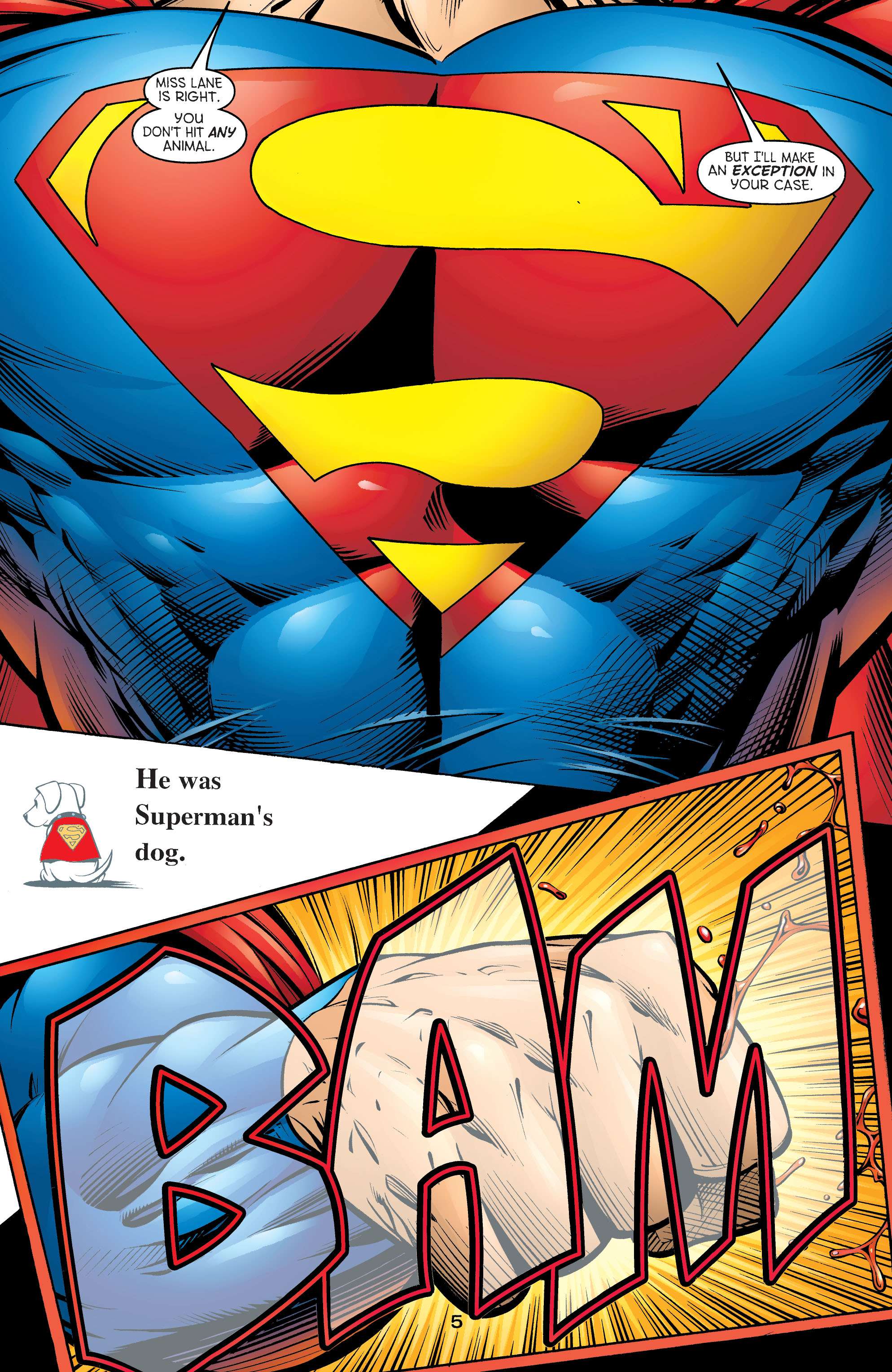 Read online Superman (1987) comic -  Issue #170 - 5