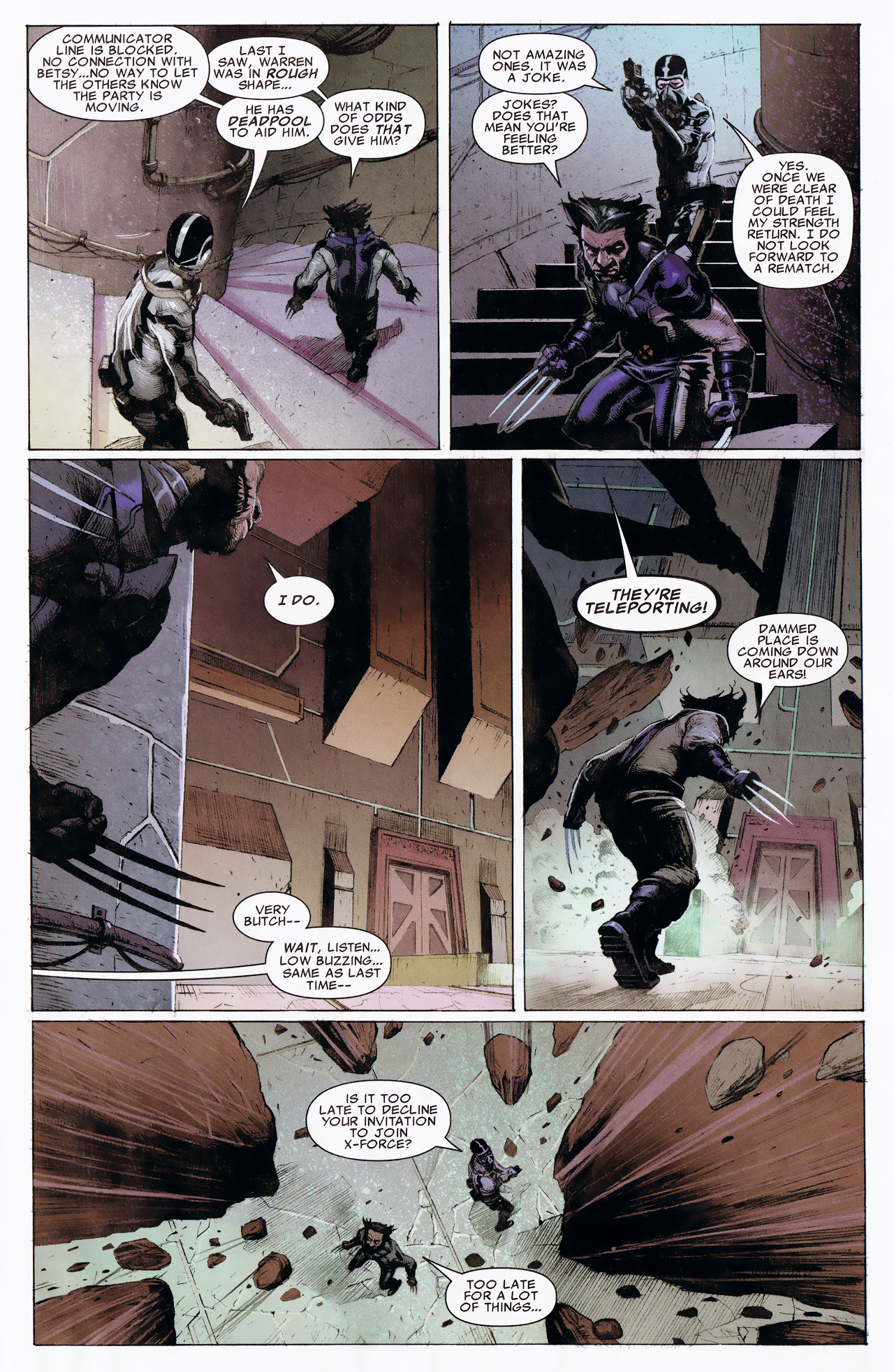 Read online Uncanny X-Force: The Apocalypse Solution comic -  Issue # Full - 71