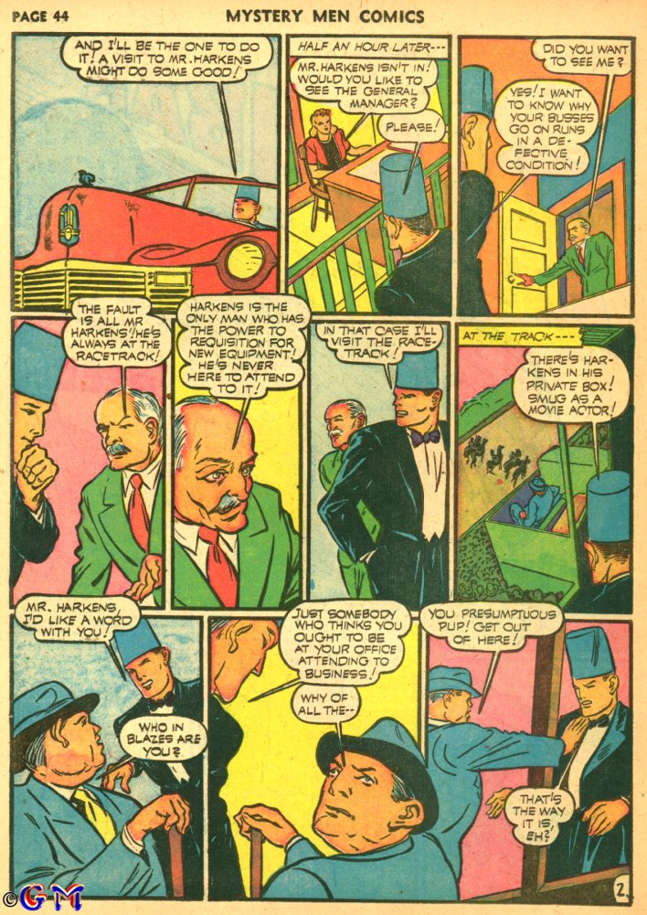 Read online Mystery Men Comics comic -  Issue #25 - 45
