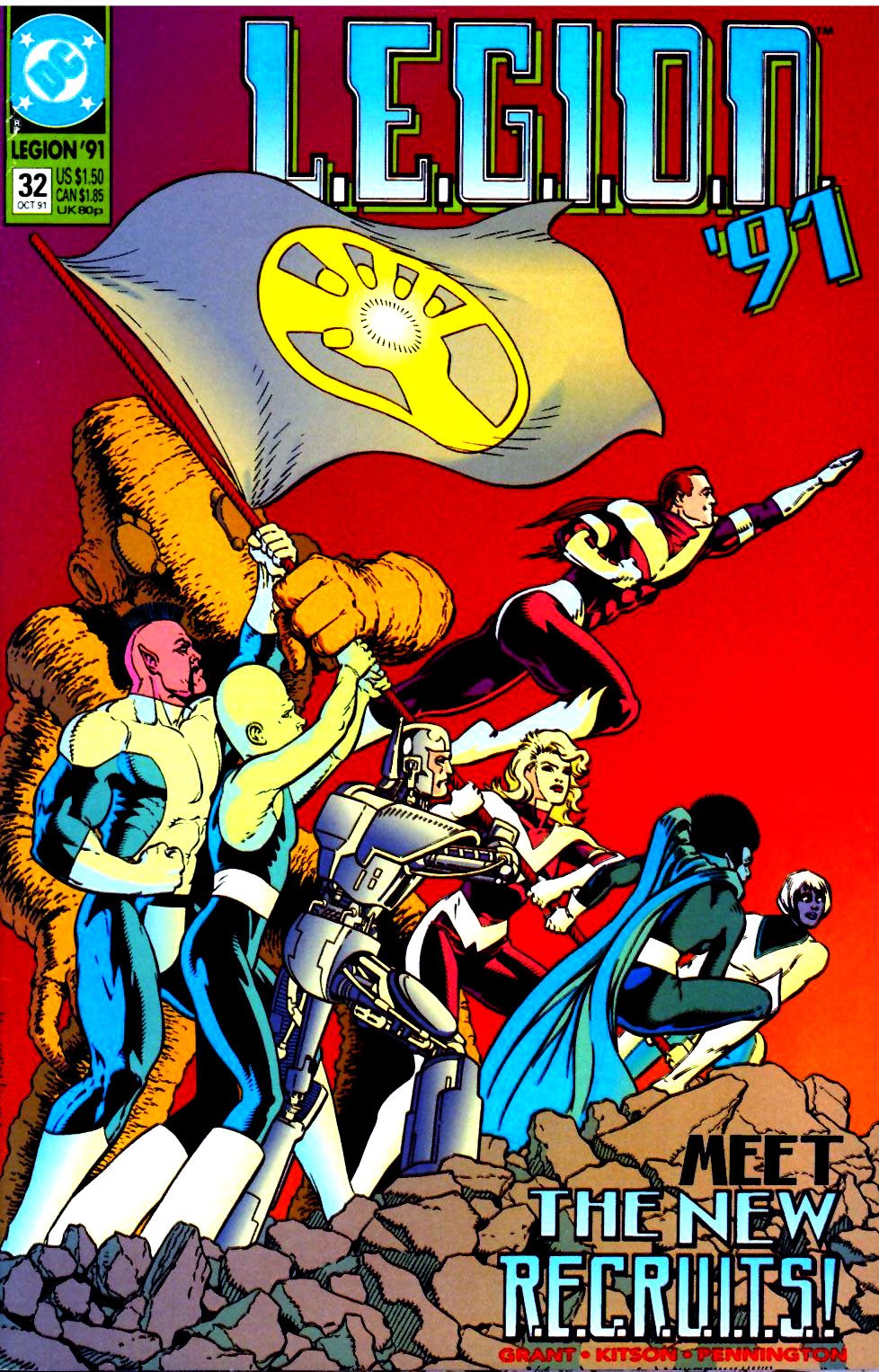 Read online L.E.G.I.O.N. comic -  Issue #32 - 1