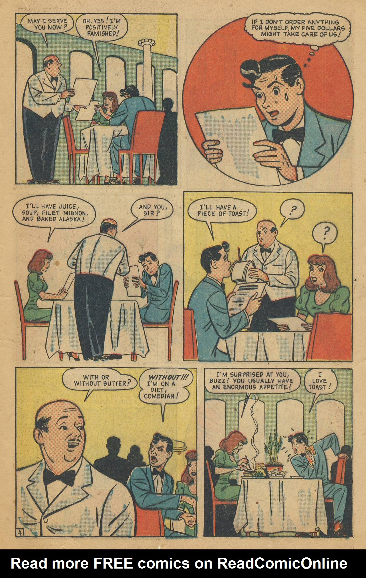 Read online Margie Comics comic -  Issue #47 - 21