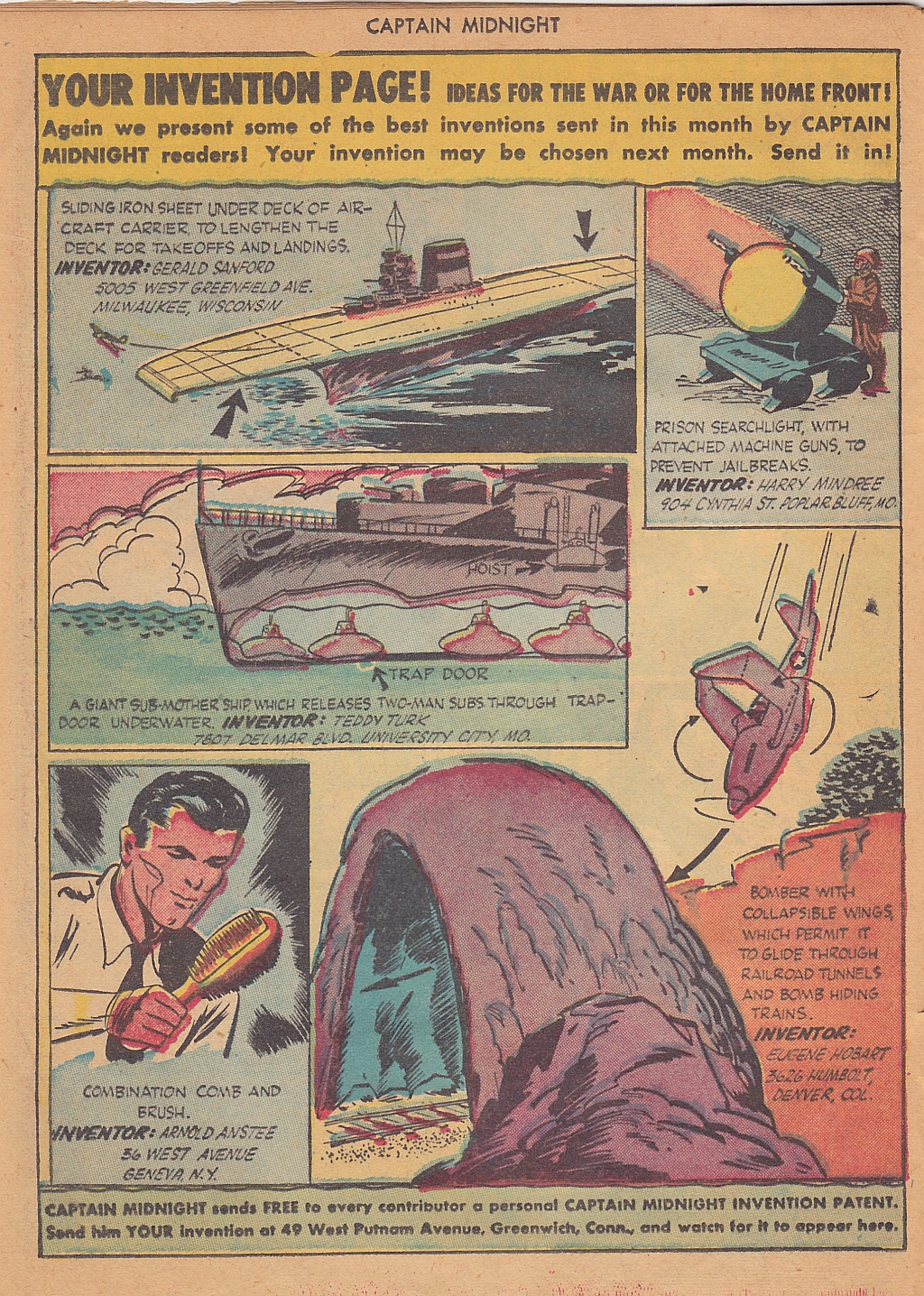Read online Captain Midnight (1942) comic -  Issue #37 - 12