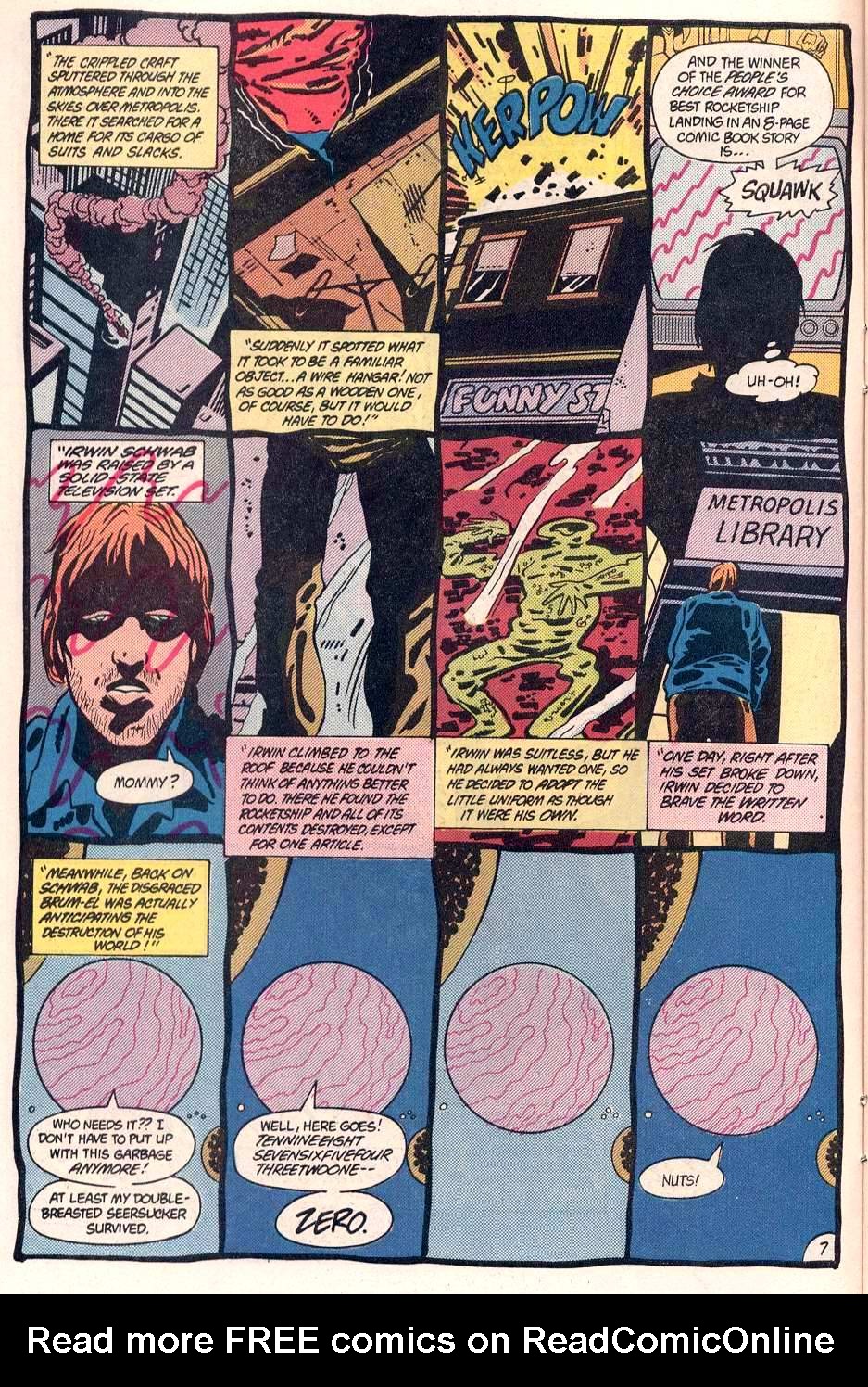 Read online Action Comics (1938) comic -  Issue #563 - 8