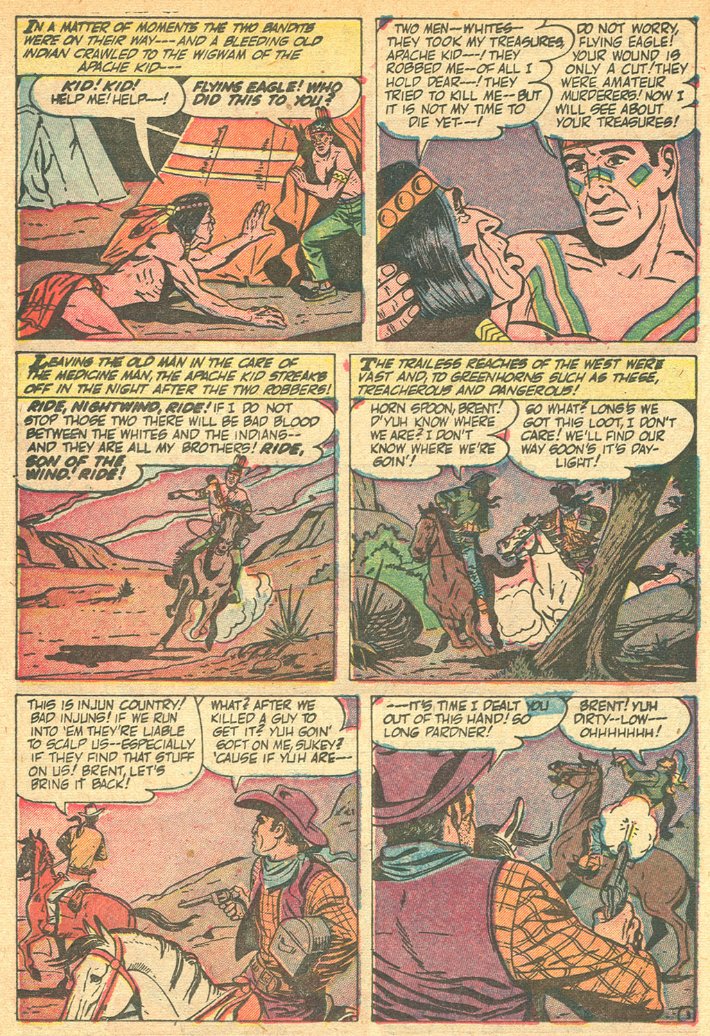 Read online Kid Colt Outlaw comic -  Issue #20 - 22