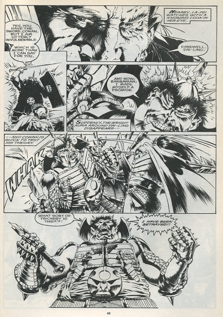 Read online The Savage Sword Of Conan comic -  Issue #175 - 45