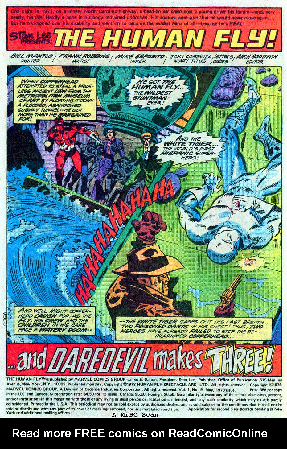 Read online The Human Fly comic -  Issue #9 - 2