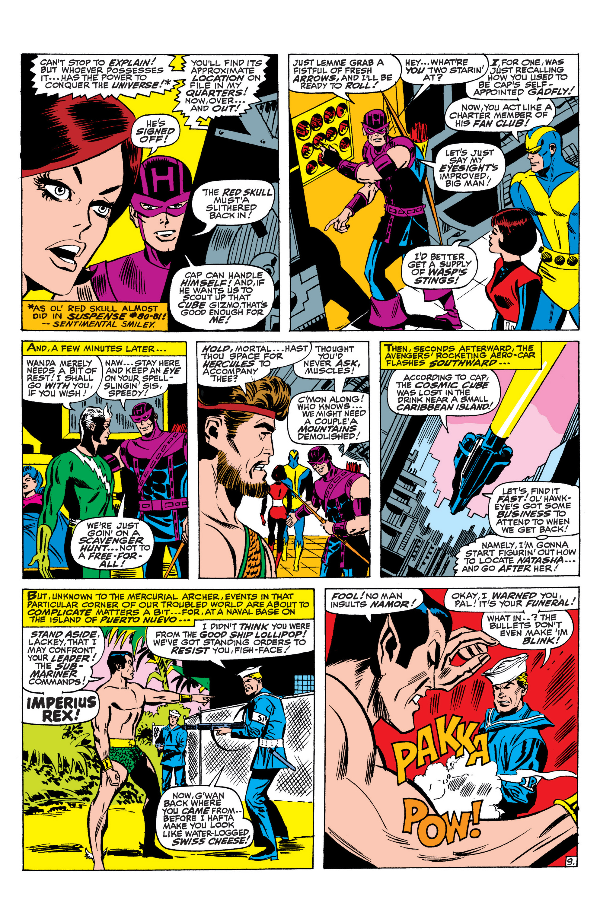 Read online Marvel Masterworks: The Avengers comic -  Issue # TPB 4 (Part 2) - 107