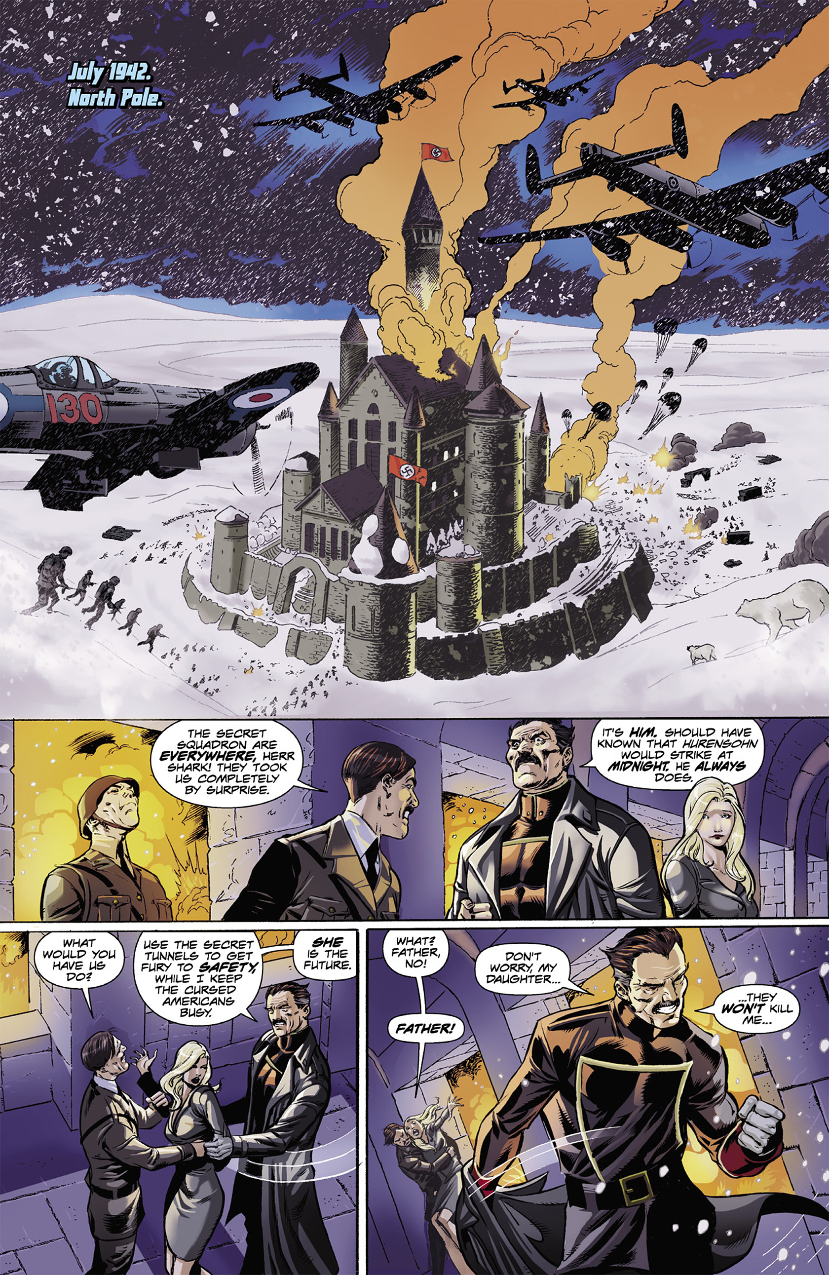 Read online Captain Midnight comic -  Issue #1 - 3