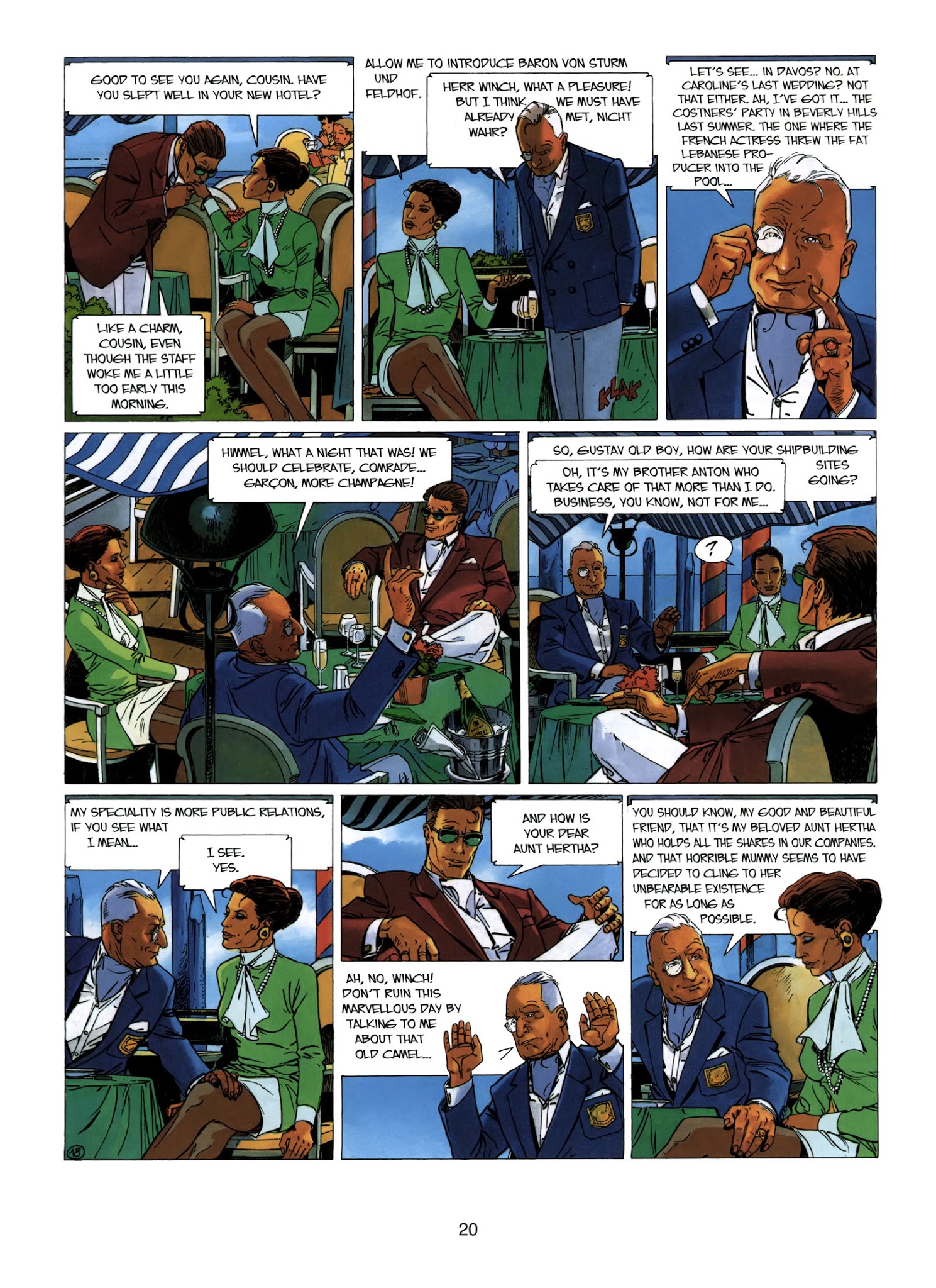 Read online Largo Winch comic -  Issue # TPB 6 - 21