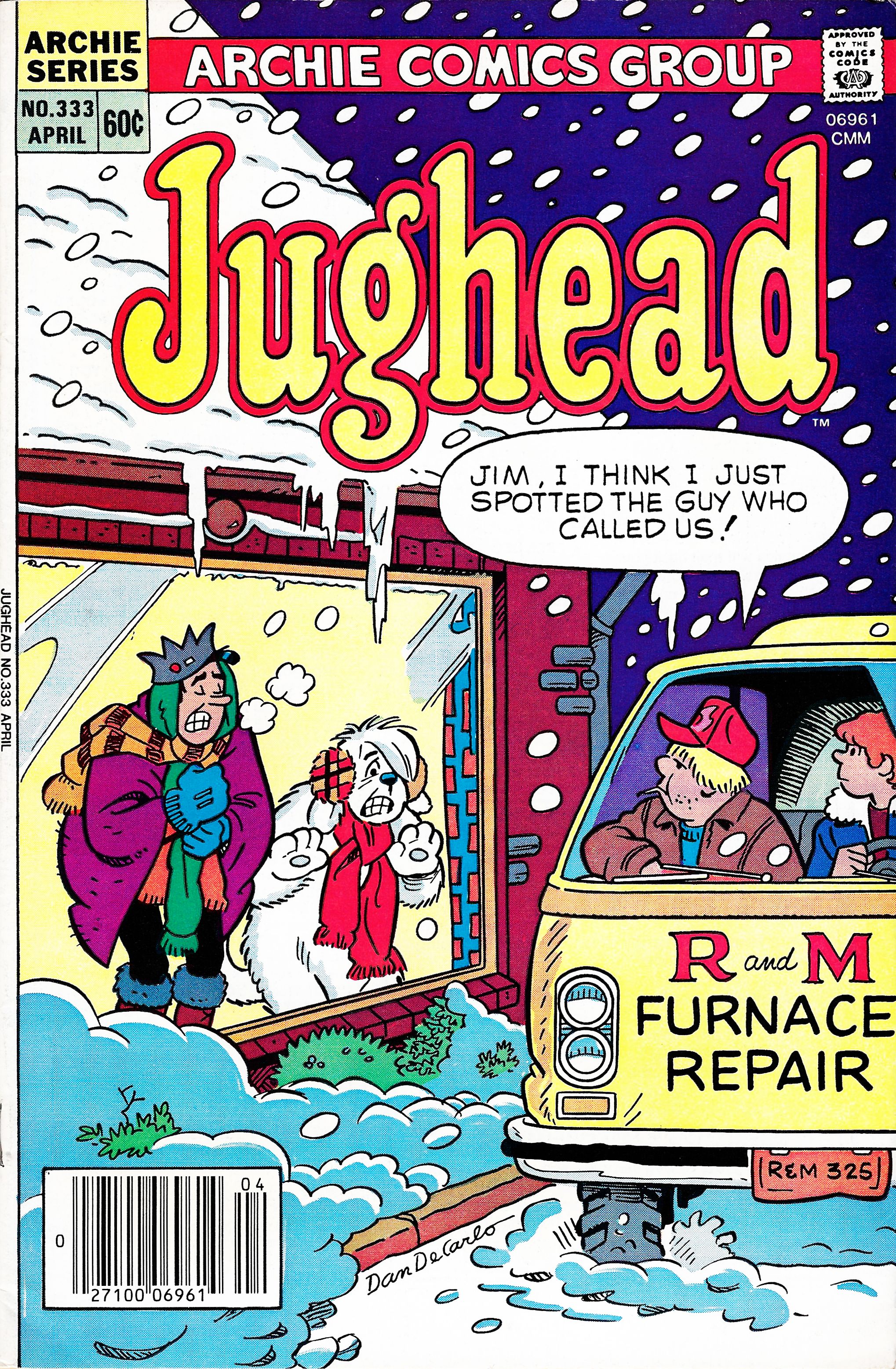 Read online Jughead (1965) comic -  Issue #333 - 1