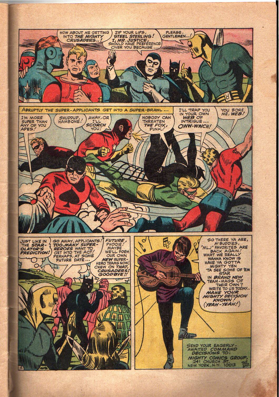 The Mighty Crusaders (1965) Issue #4 #4 - English 25