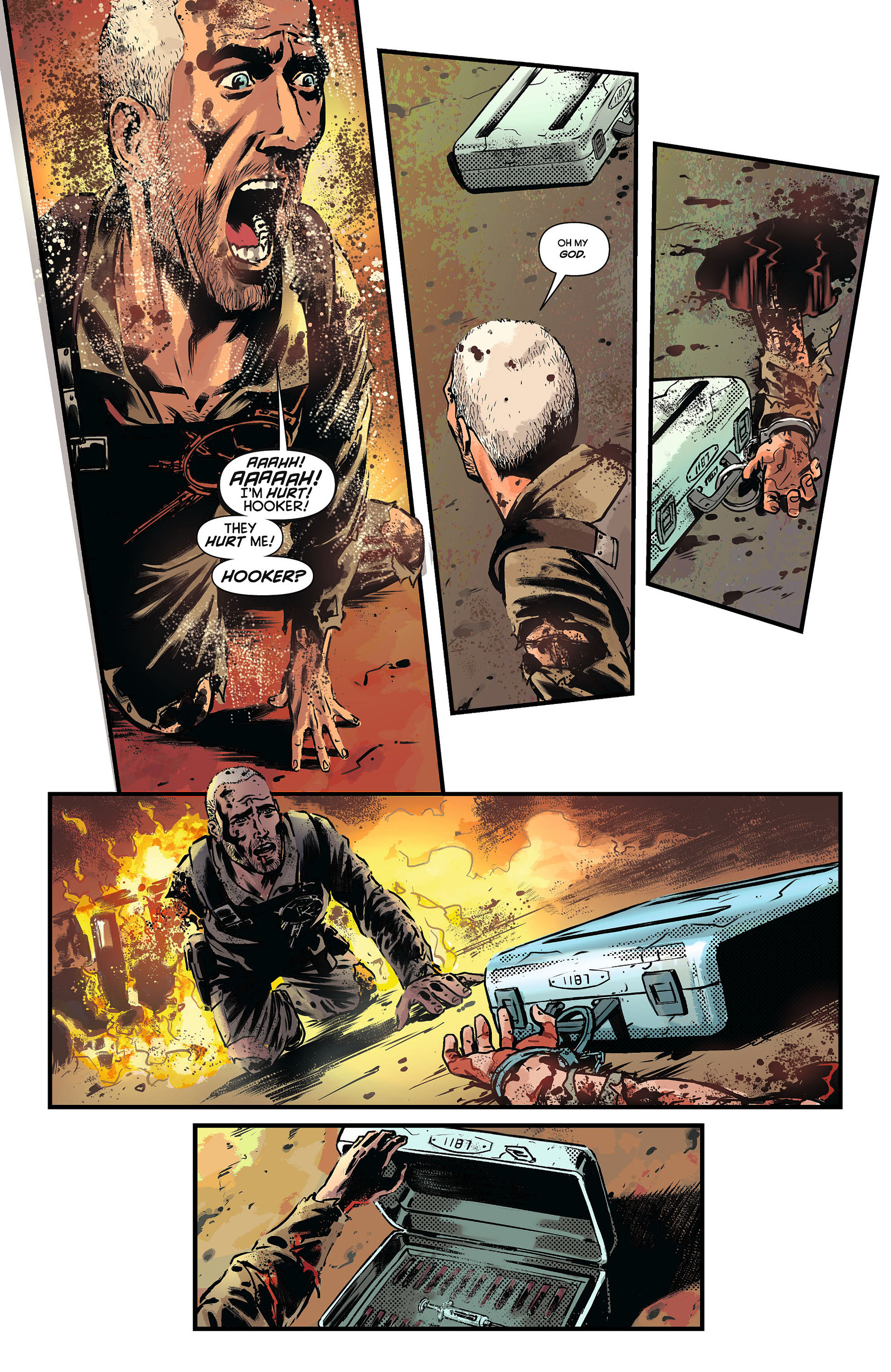 Read online Resurrection Man (2011) comic -  Issue #5 - 16