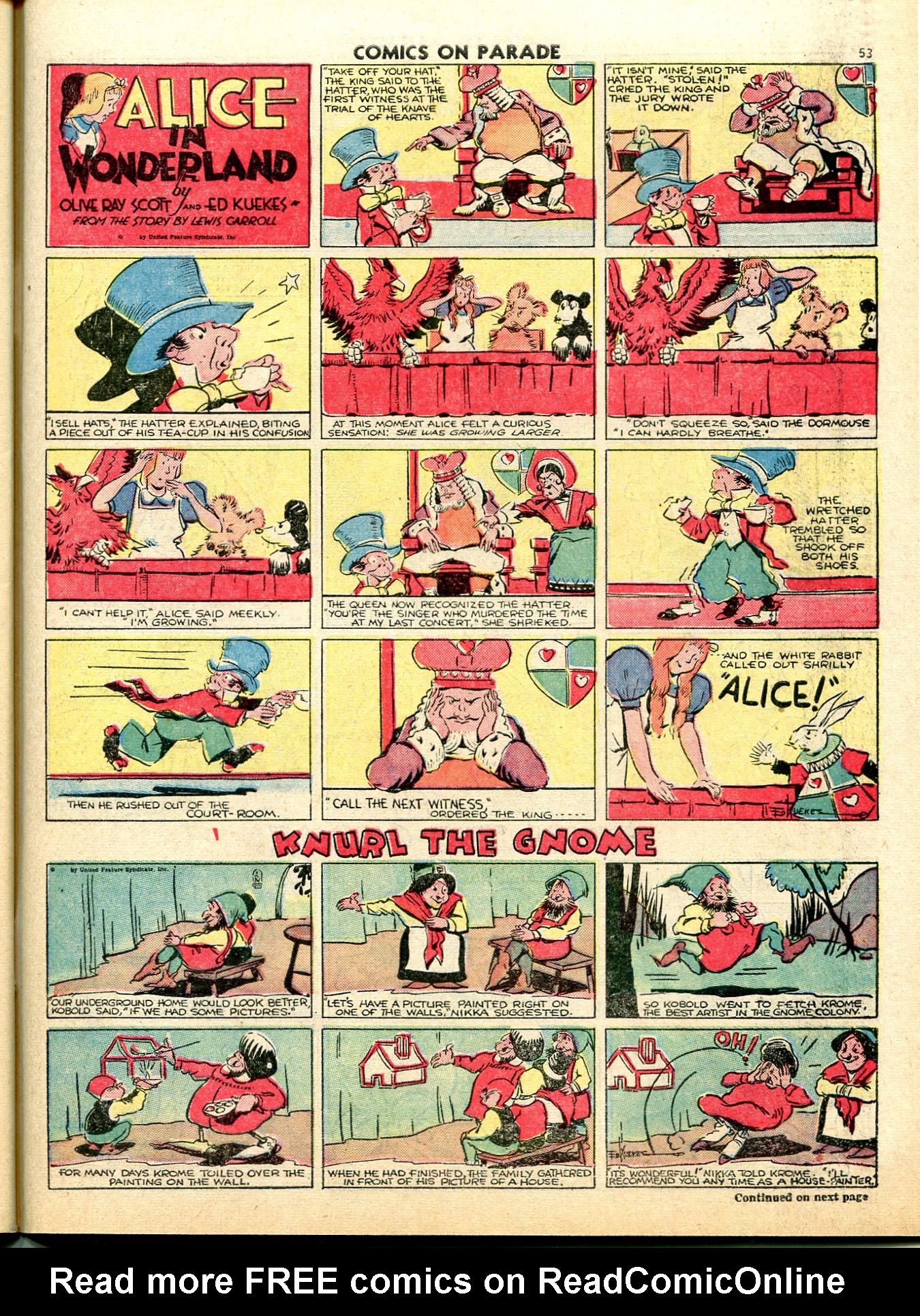 Read online Comics on Parade comic -  Issue #17 - 54