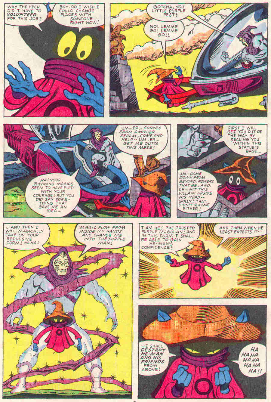 Read online Masters of the Universe (1986) comic -  Issue #6 - 9