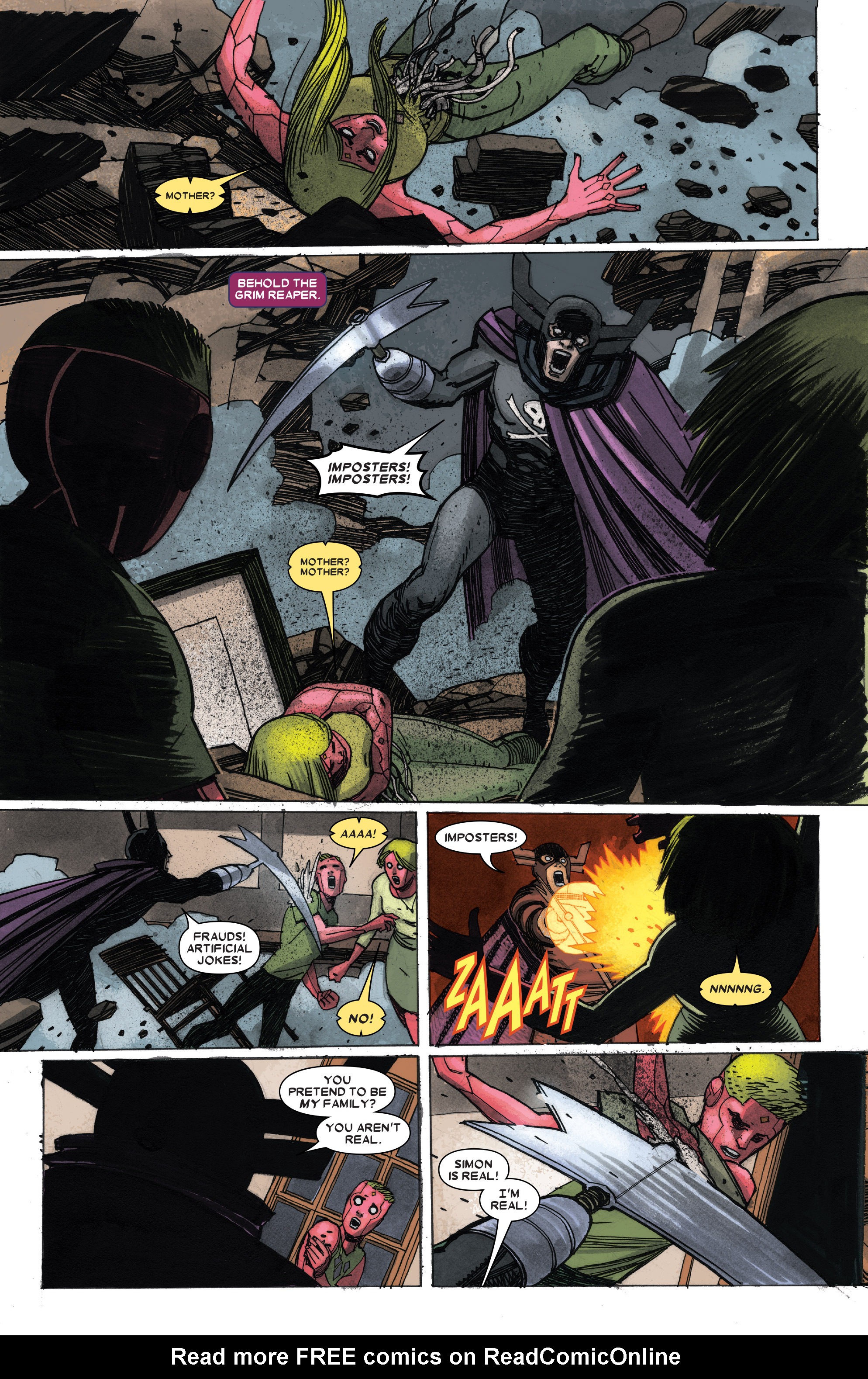 Read online Vision comic -  Issue #1 - 20