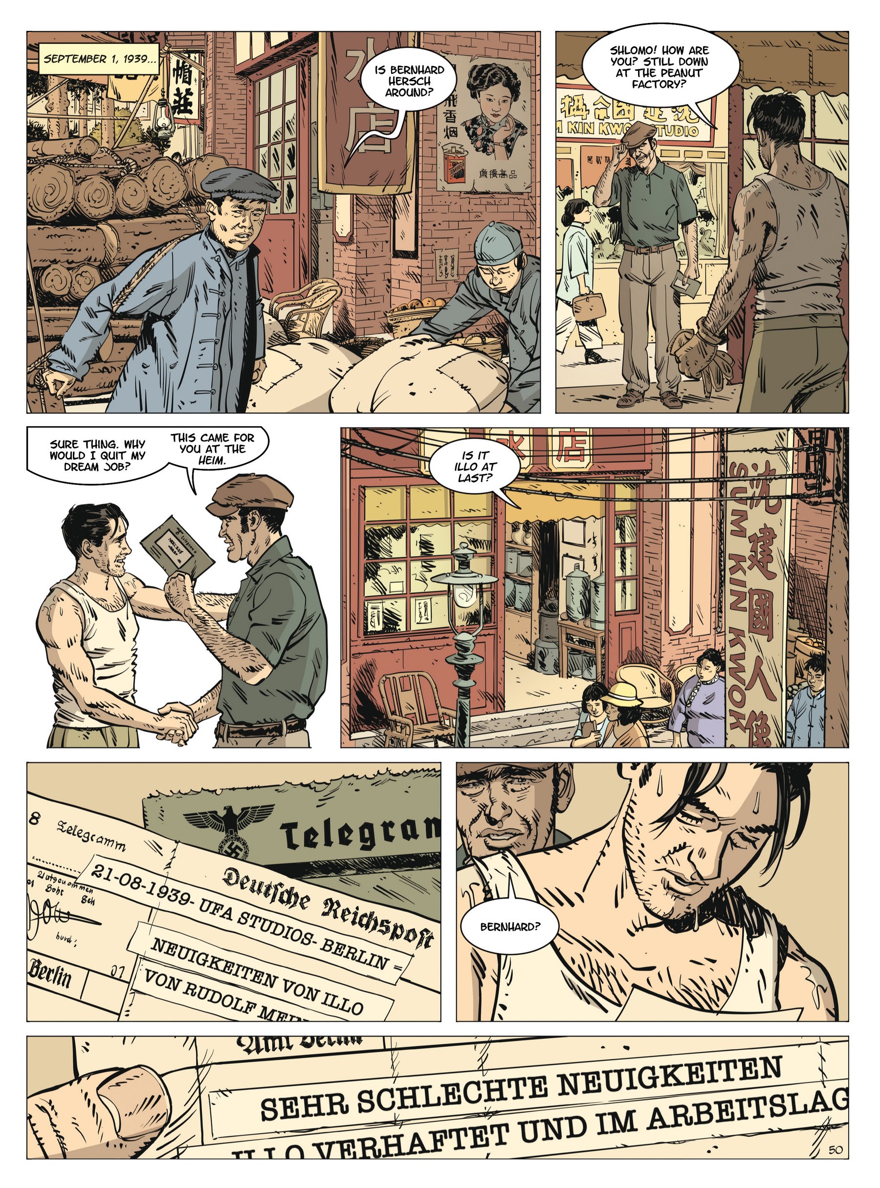 Read online Shanghai Dream comic -  Issue # TPB - 53