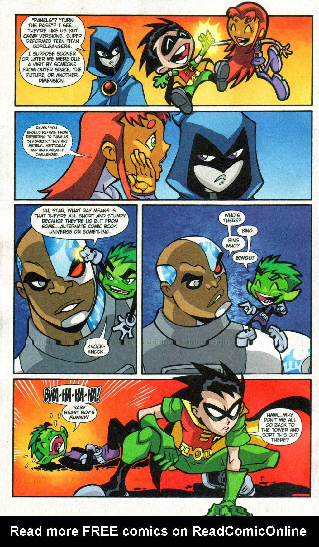 Read online Teen Titans Go! (2003) comic -  Issue #18 - 7
