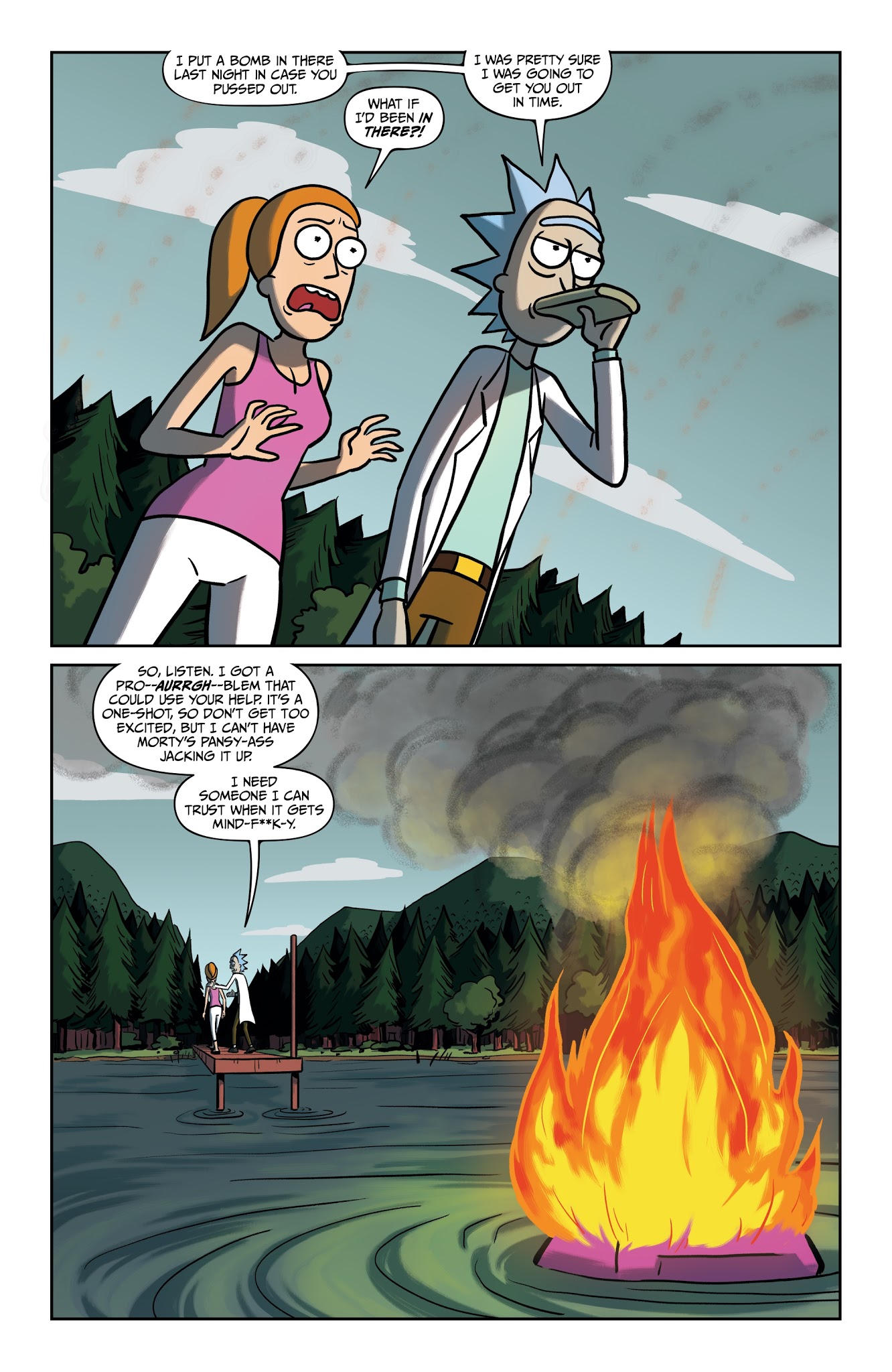 Read online Rick and Morty comic -  Issue #32 - 23