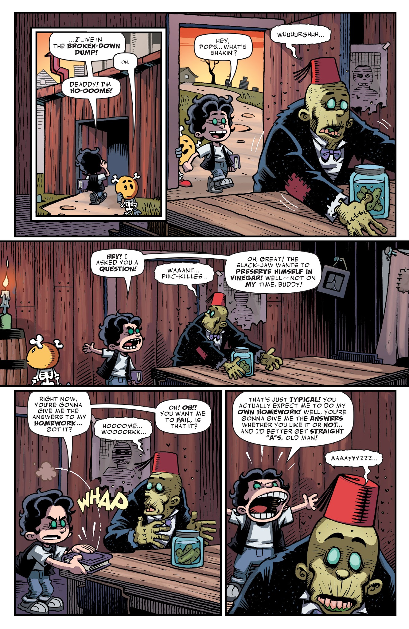 Read online Doodle Jump Comics comic -  Issue #3 - 29