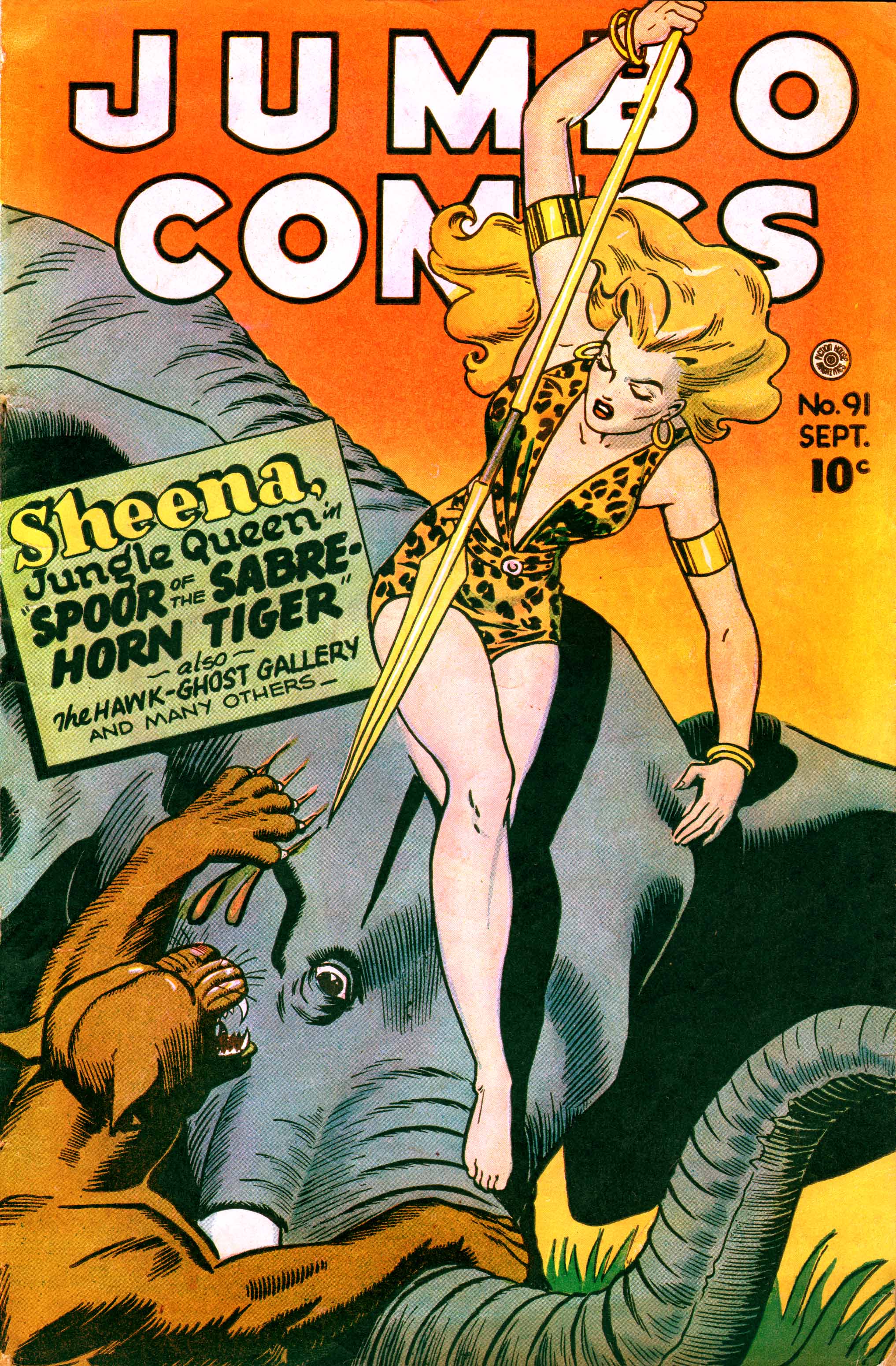 Read online Jumbo Comics comic -  Issue #91 - 1