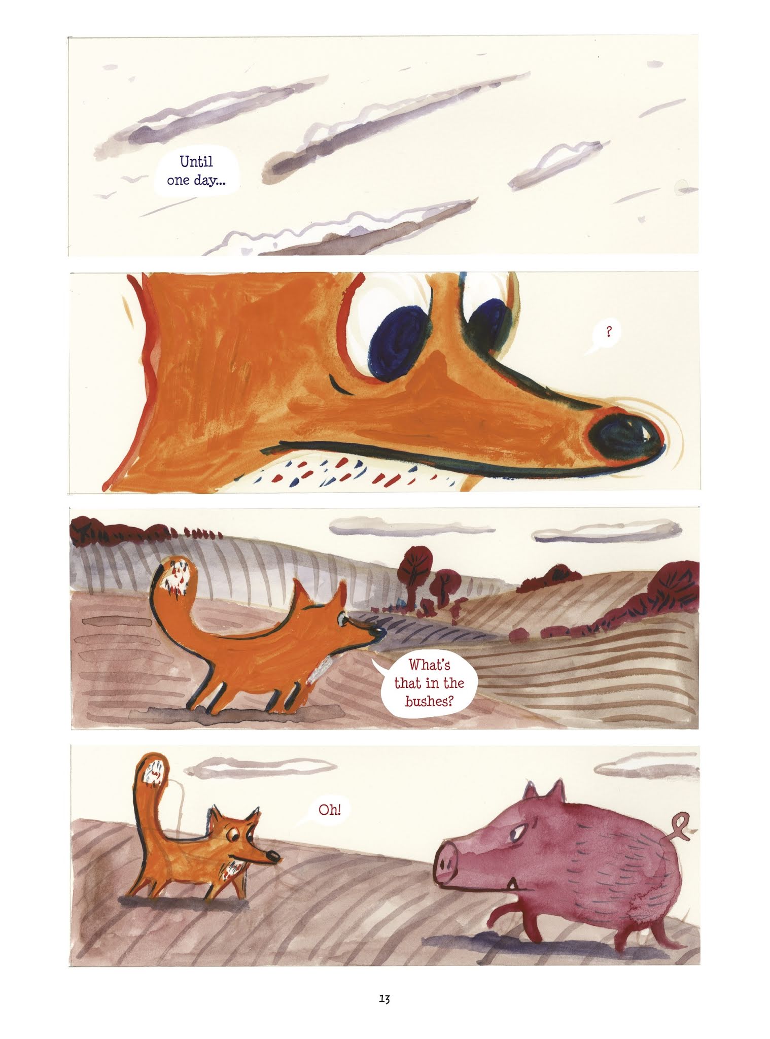 Read online Tiny Fox and Great Boar comic -  Issue #1 - 14