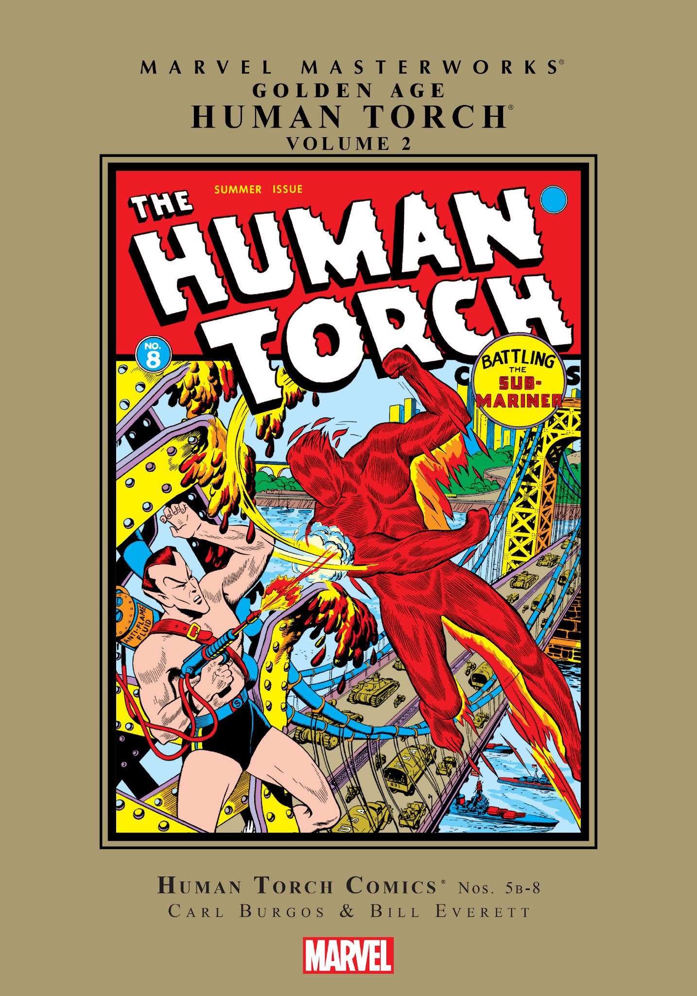 Read online Marvel Masterworks: Golden Age Human Torch comic -  Issue # TPB 2 (Part 1) - 1
