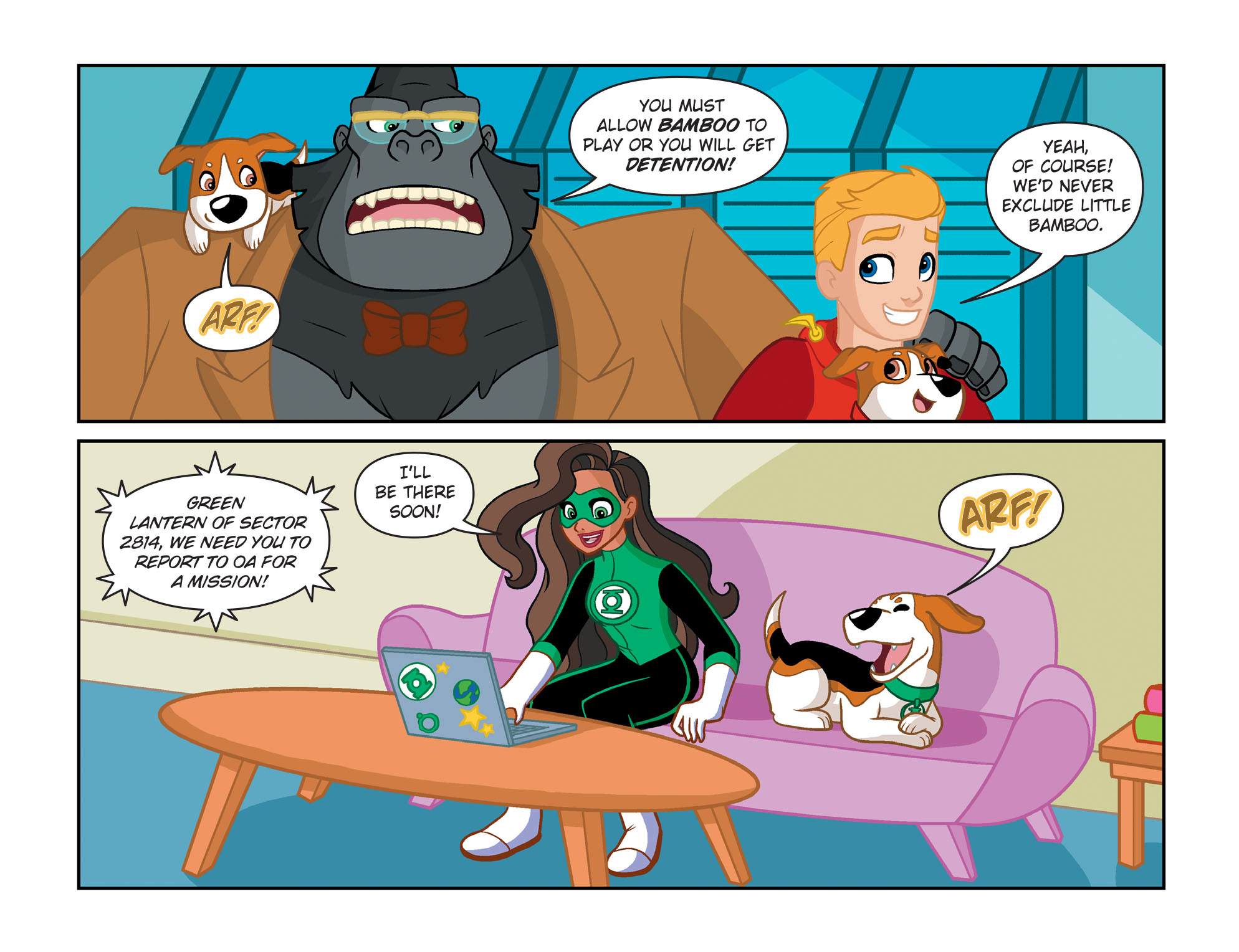 Read online DC Super Hero Girls: Spaced Out comic -  Issue #12 - 21