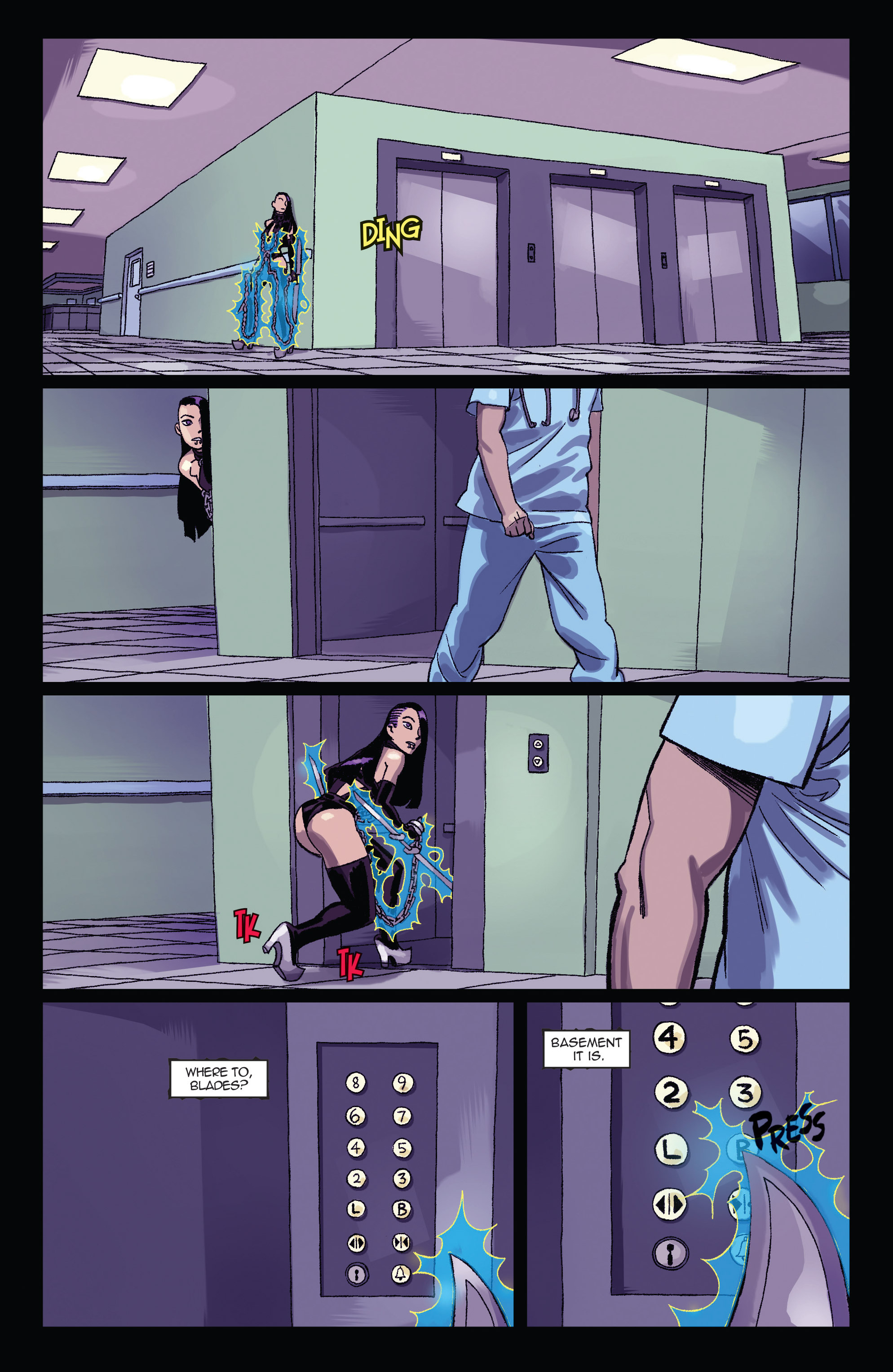 Read online Vampblade comic -  Issue #2 - 17