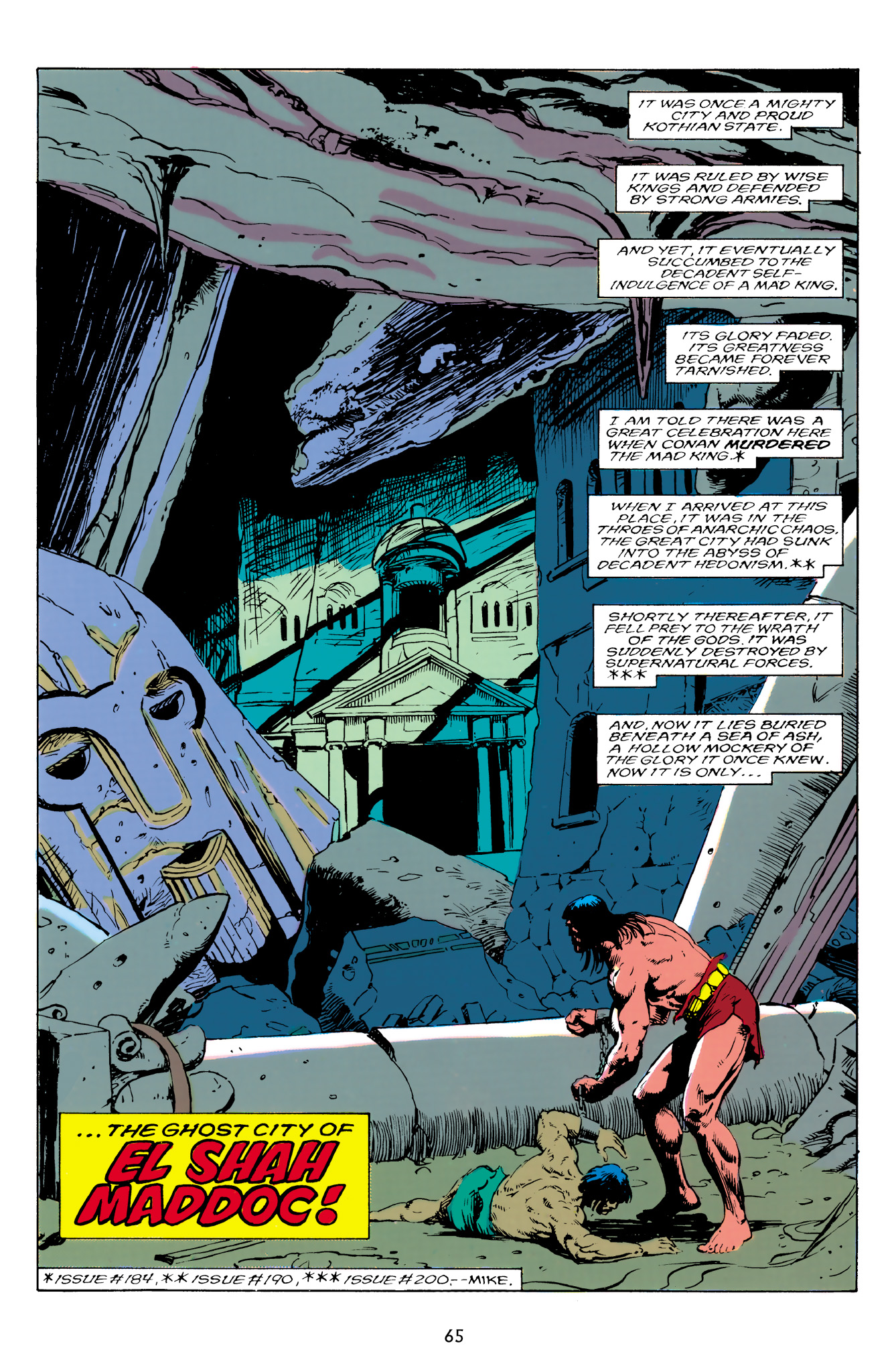 Read online The Chronicles of Conan comic -  Issue # TPB 27 (Part 1) - 65