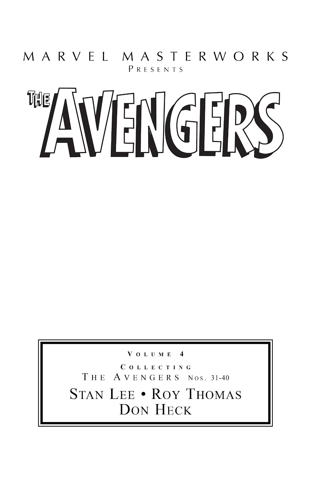 Marvel Masterworks: The Avengers issue TPB 4 (Part 1) - Page 2