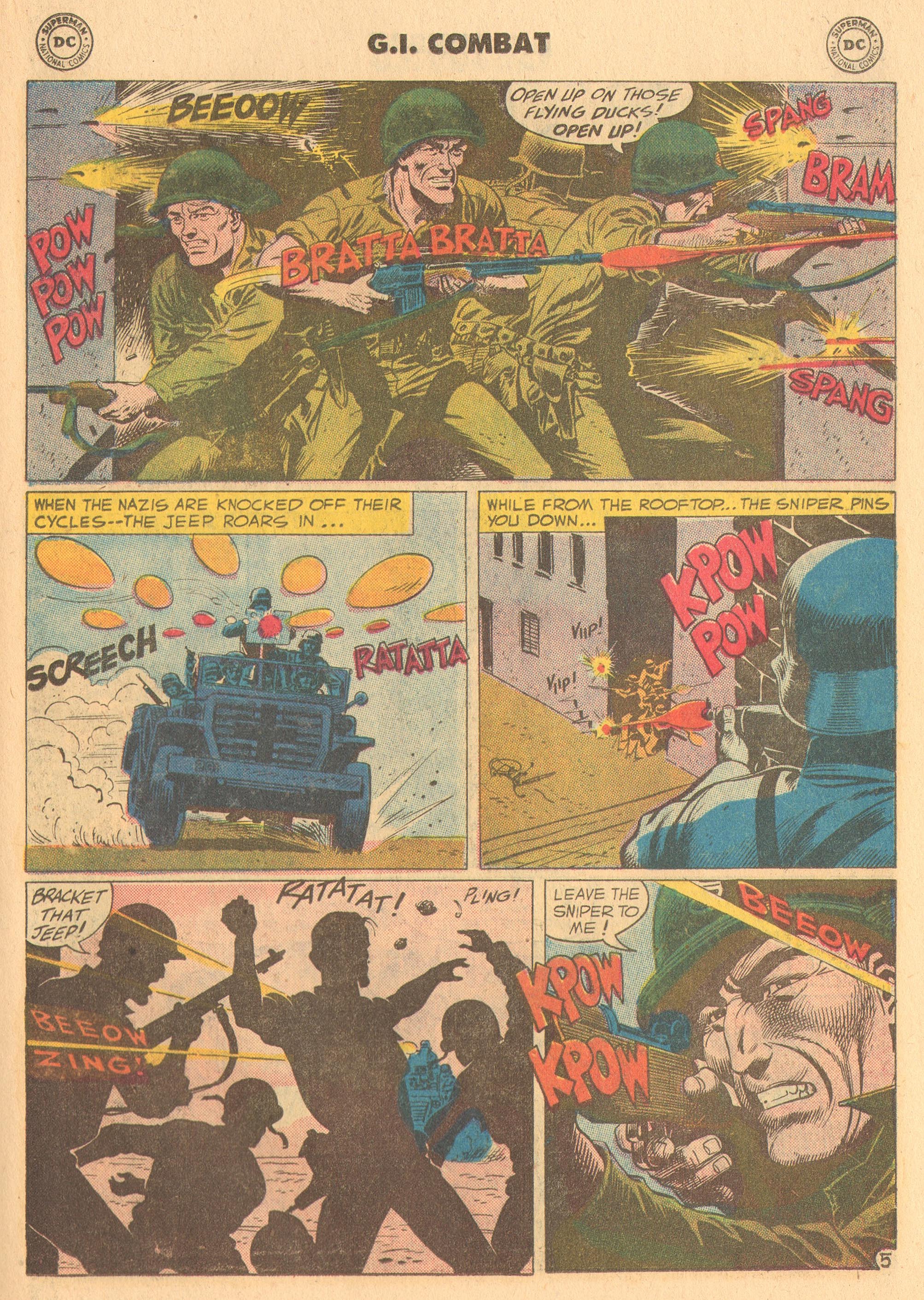 Read online G.I. Combat (1952) comic -  Issue #51 - 23