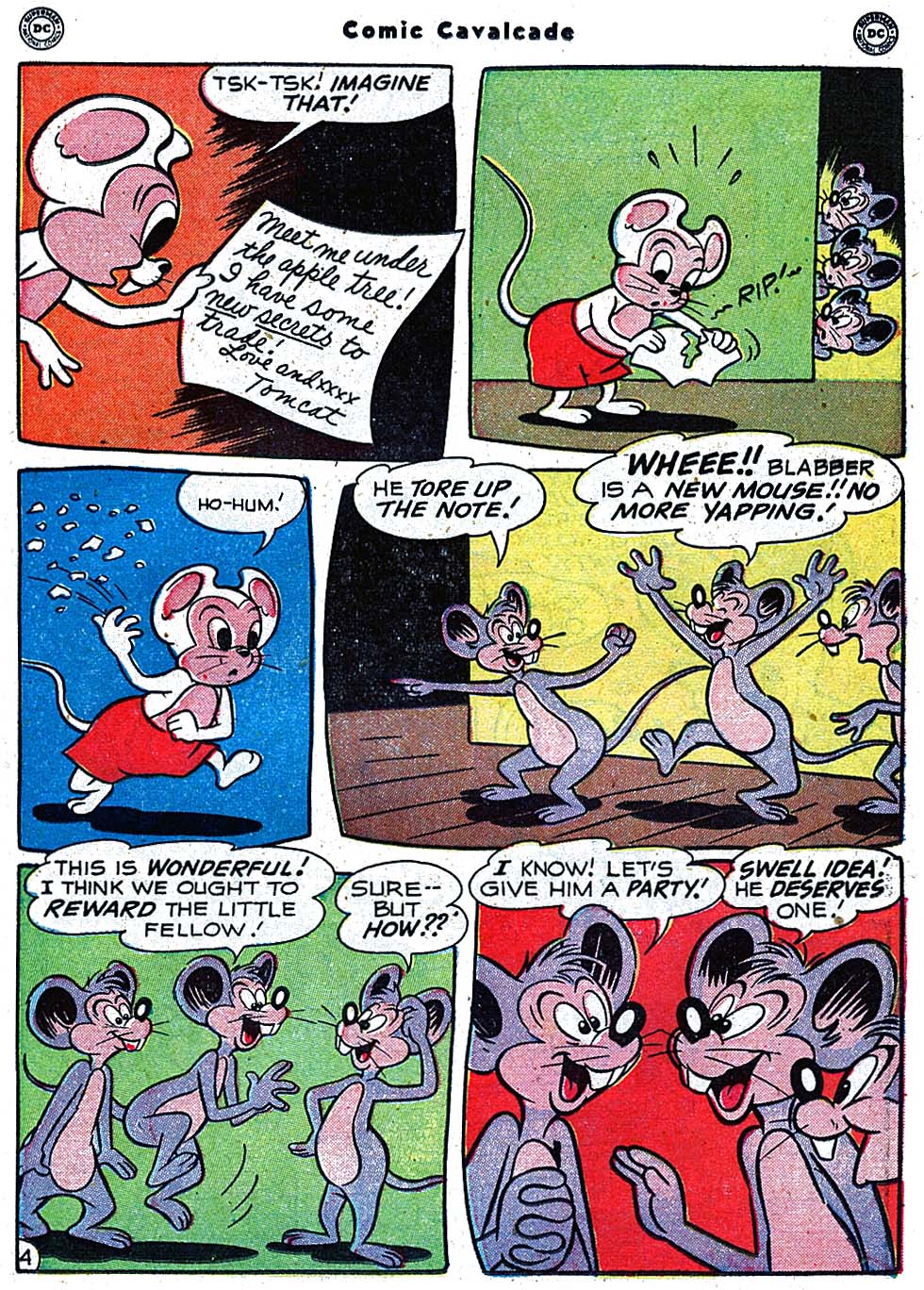 Read online Comic Cavalcade comic -  Issue #38 - 15