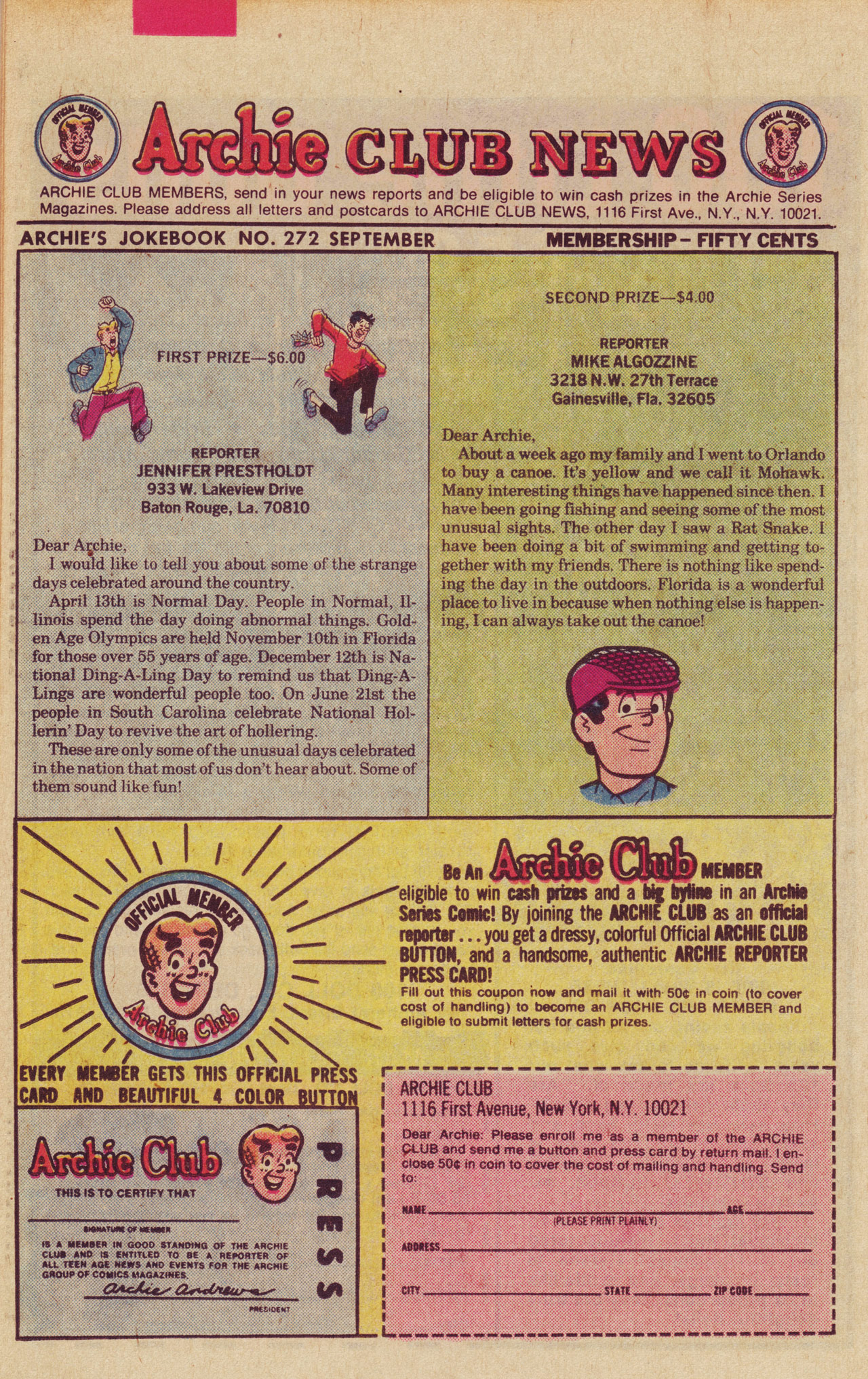 Read online Archie's Joke Book Magazine comic -  Issue #272 - 26