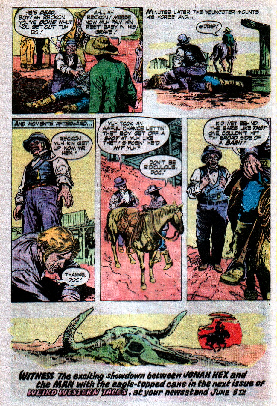 Read online Weird Western Tales (1972) comic -  Issue #29 - 23