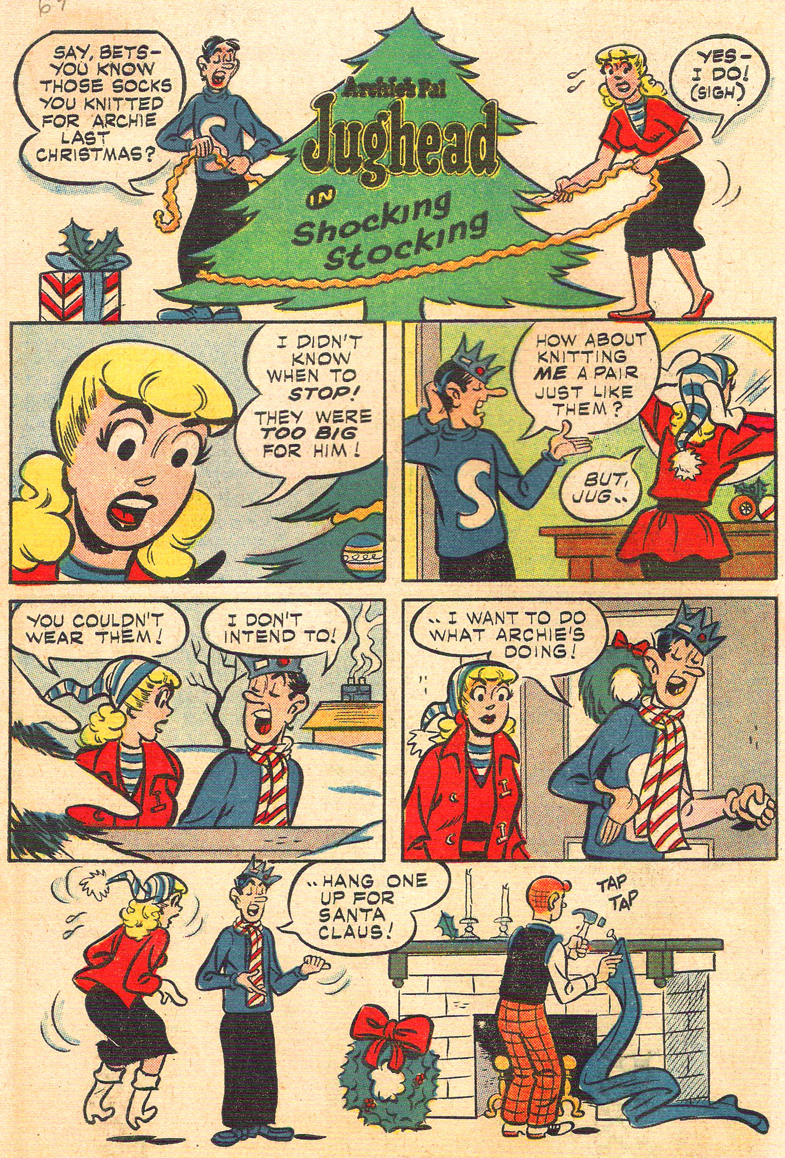 Read online Archie's Christmas Stocking comic -  Issue #6 - 66