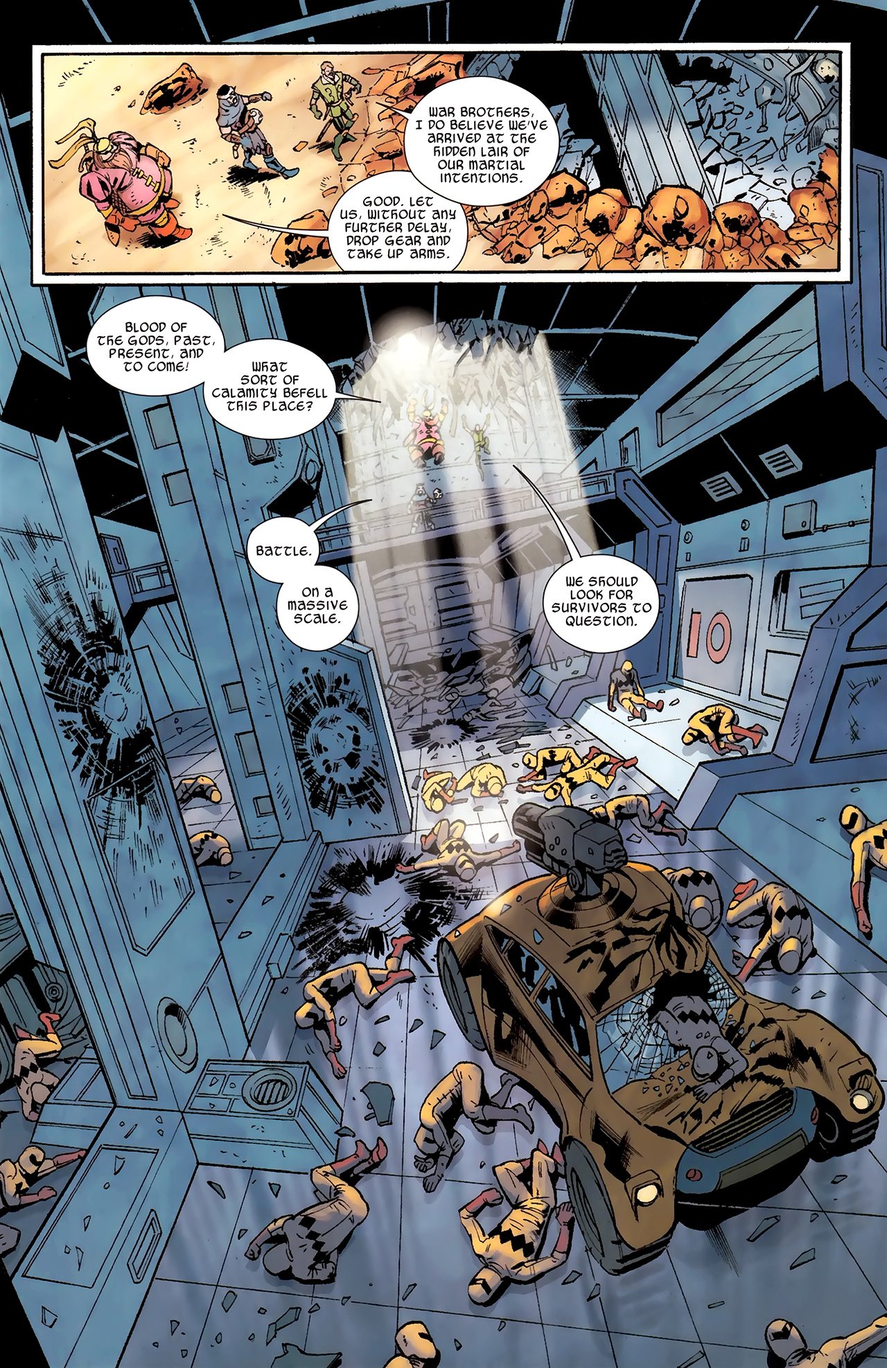 Read online Warriors Three comic -  Issue #3 - 6