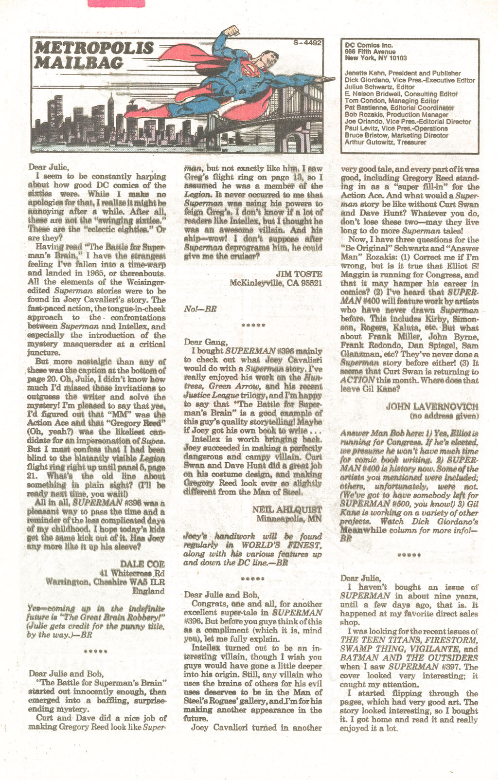 Read online Superman (1939) comic -  Issue #401 - 47