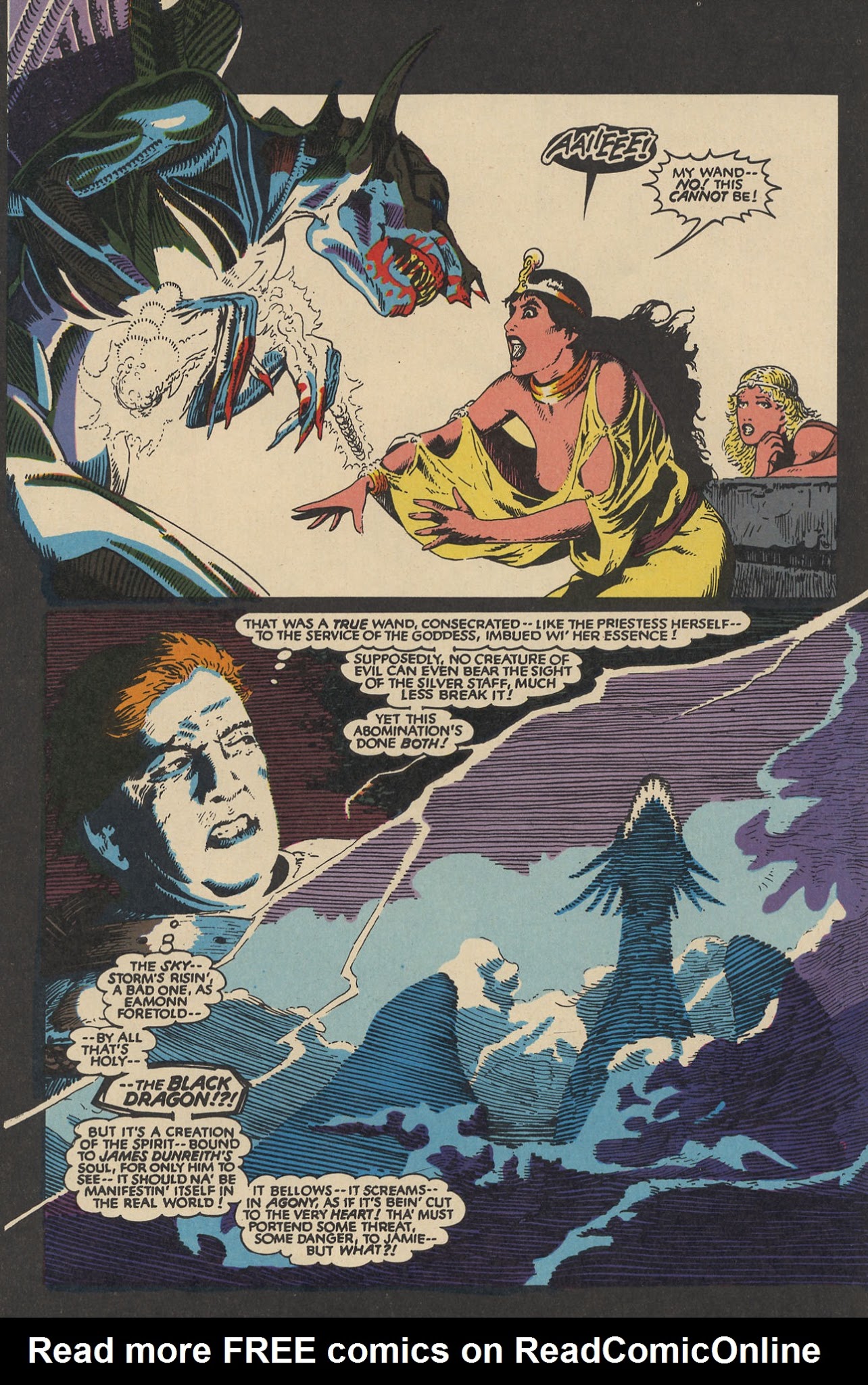 Read online The Black Dragon comic -  Issue #4 - 8