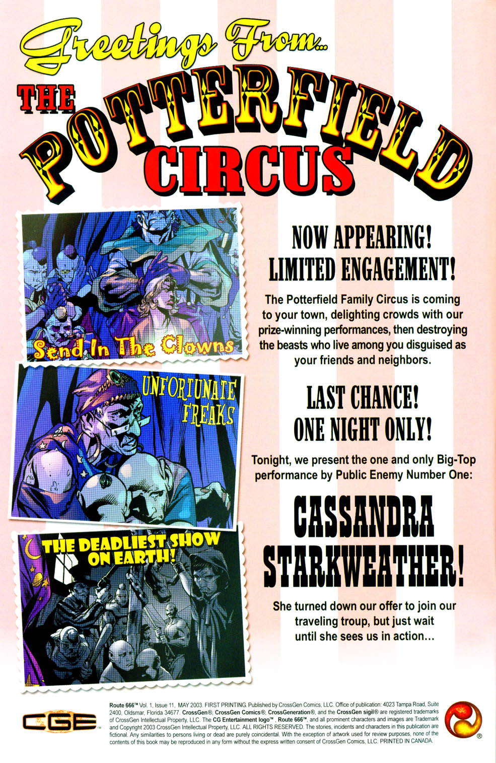 Read online Route 666 comic -  Issue #11 - 4