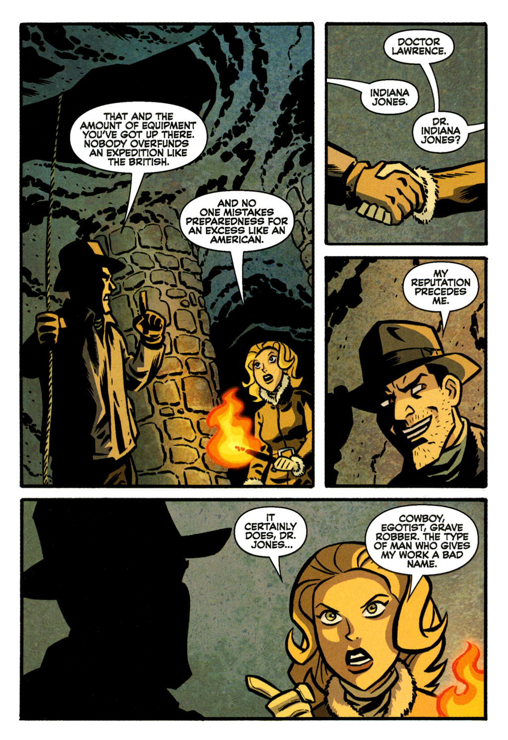 Read online Indiana Jones Adventures comic -  Issue #1 - 14
