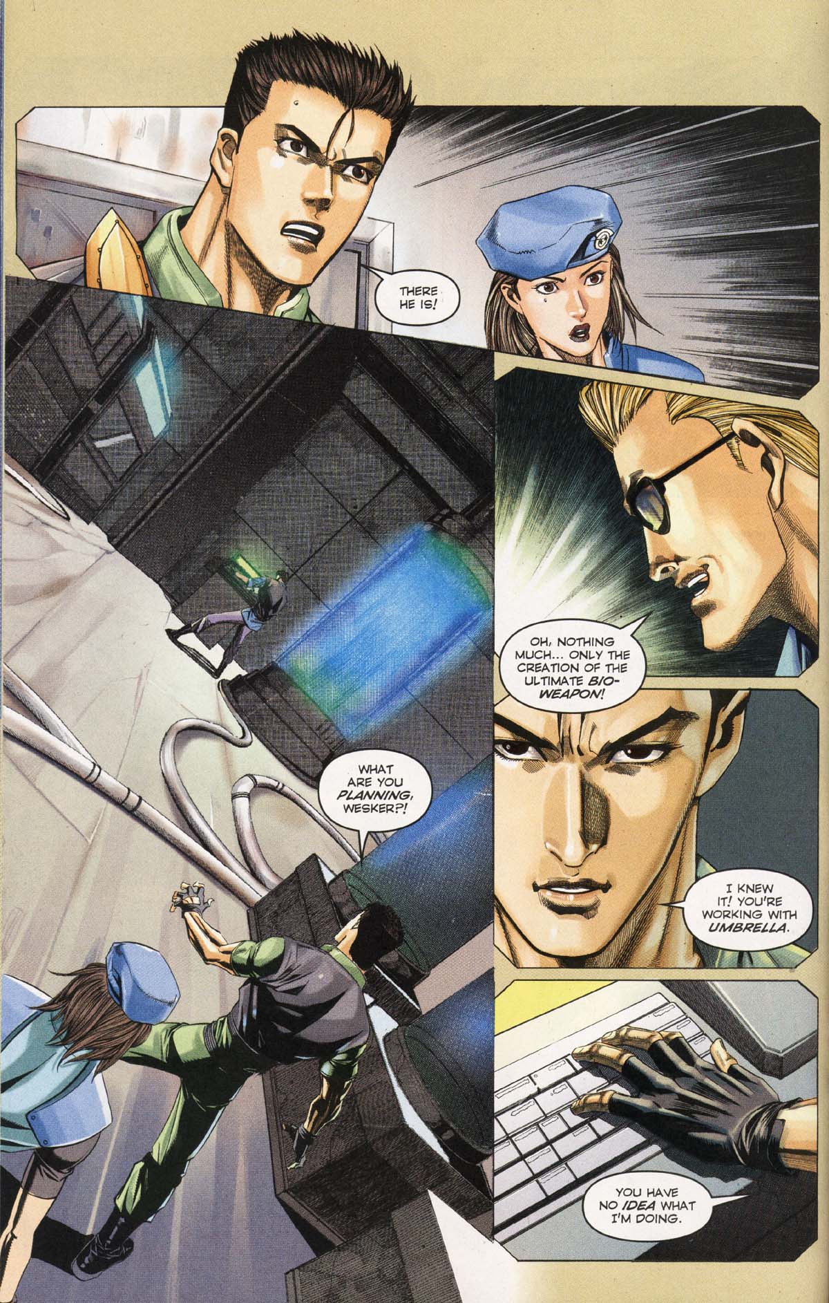 Read online Resident Evil Code: Veronica comic -  Issue #3 - 94