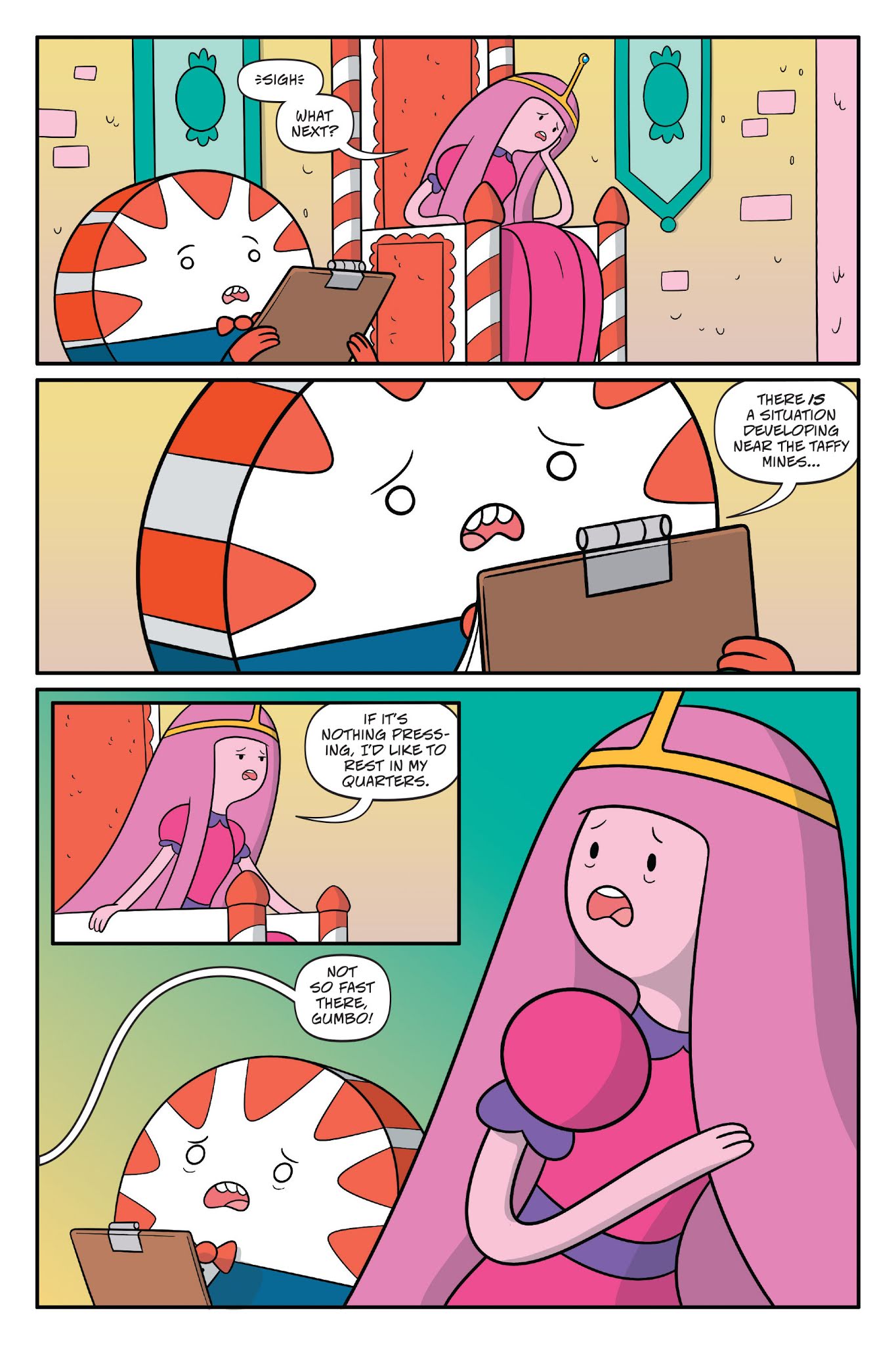 Read online Adventure Time: President Bubblegum comic -  Issue # TPB - 19