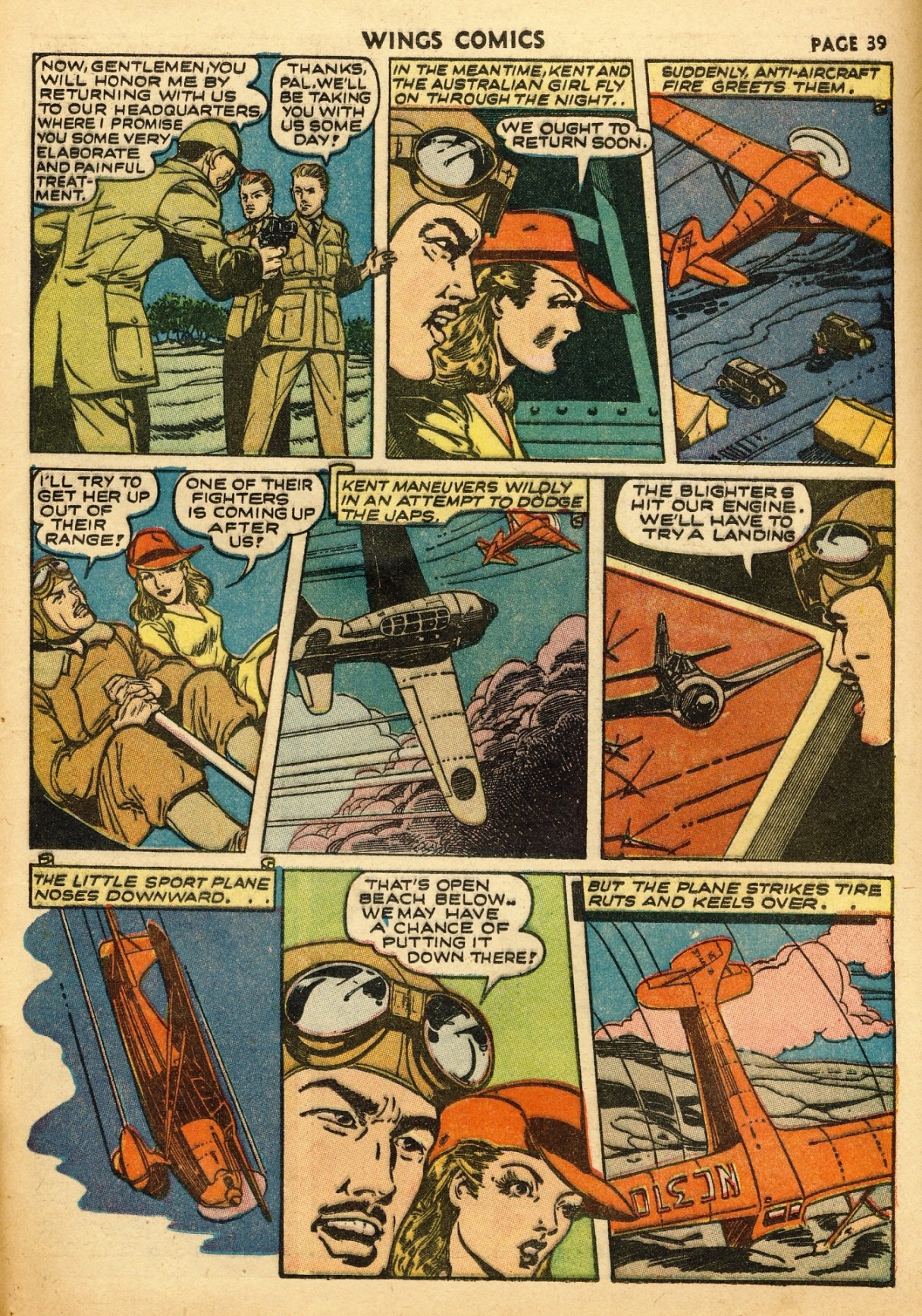 Read online Wings Comics comic -  Issue #22 - 41