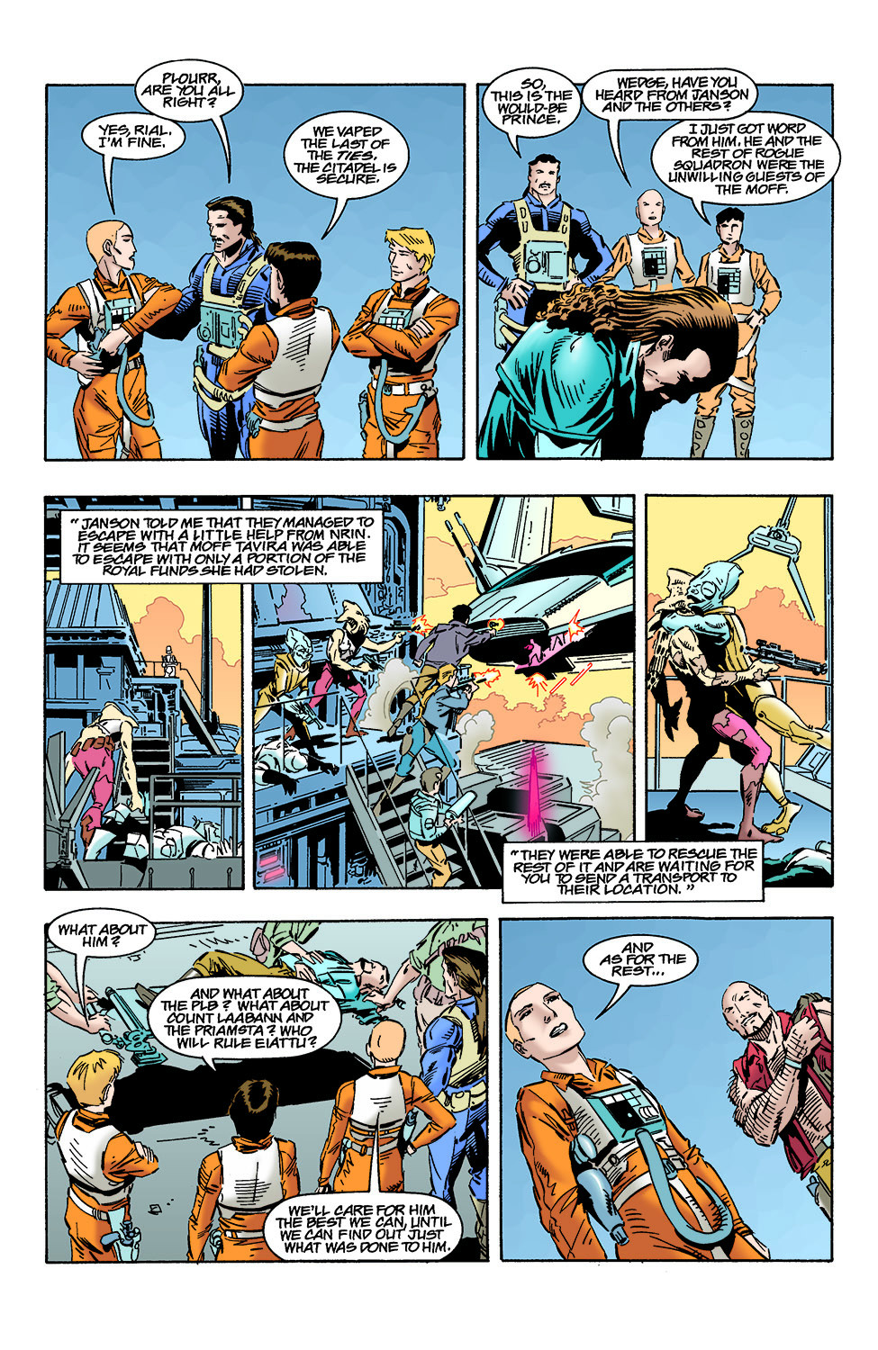 Read online Star Wars: X-Wing Rogue Squadron comic -  Issue #16 - 20