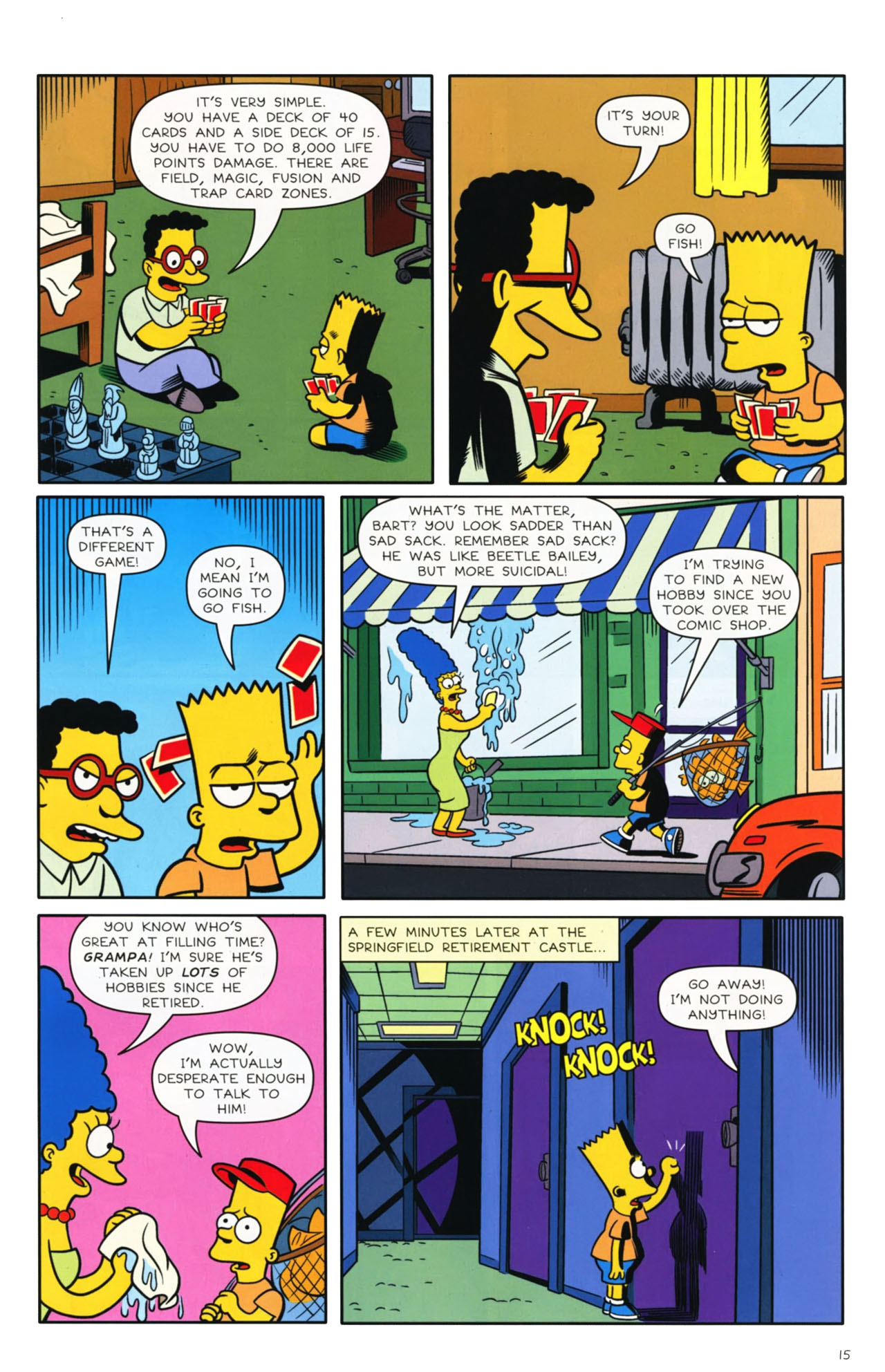 Read online Bongo Comics presents Comic Book Guy: The Comic Book comic -  Issue #3 - 11