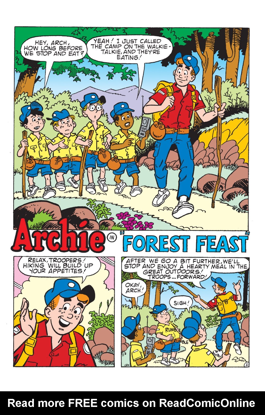 Read online Archie's Camp Tales comic -  Issue # TPB - 31