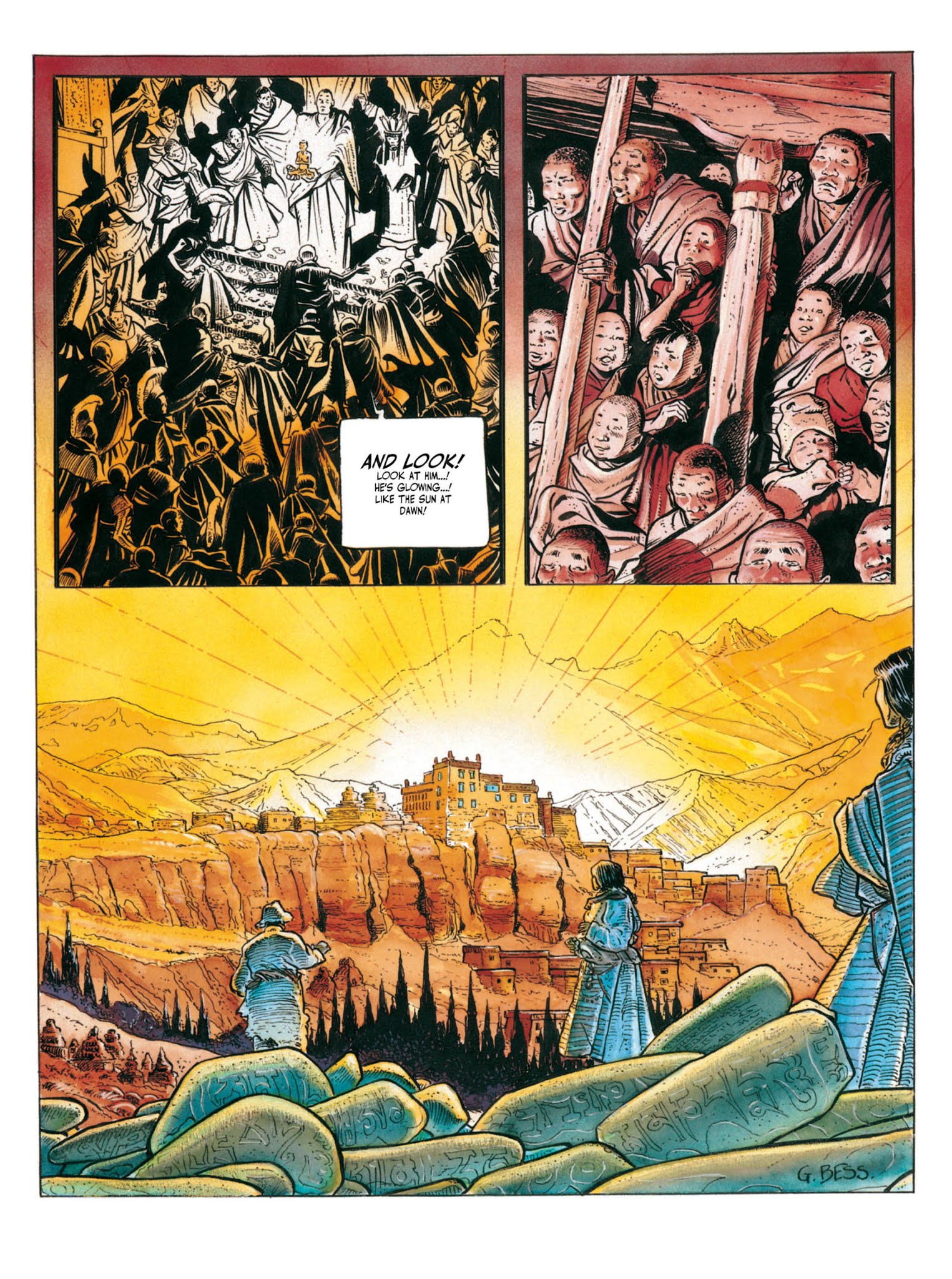 Read online The White Lama comic -  Issue #1 - 16