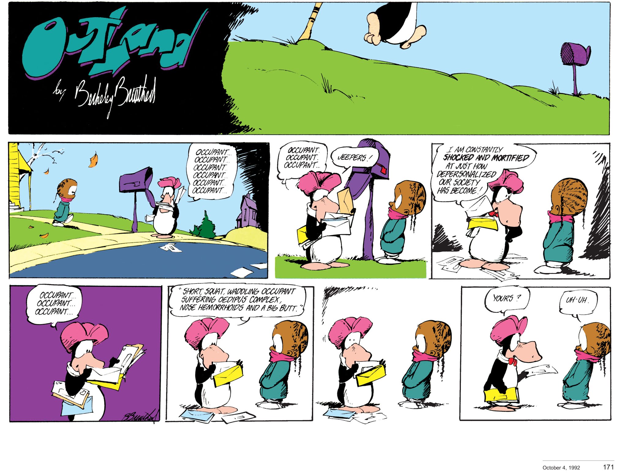 Read online Berkeley Breathed’s Outland comic -  Issue # TPB (Part 2) - 72