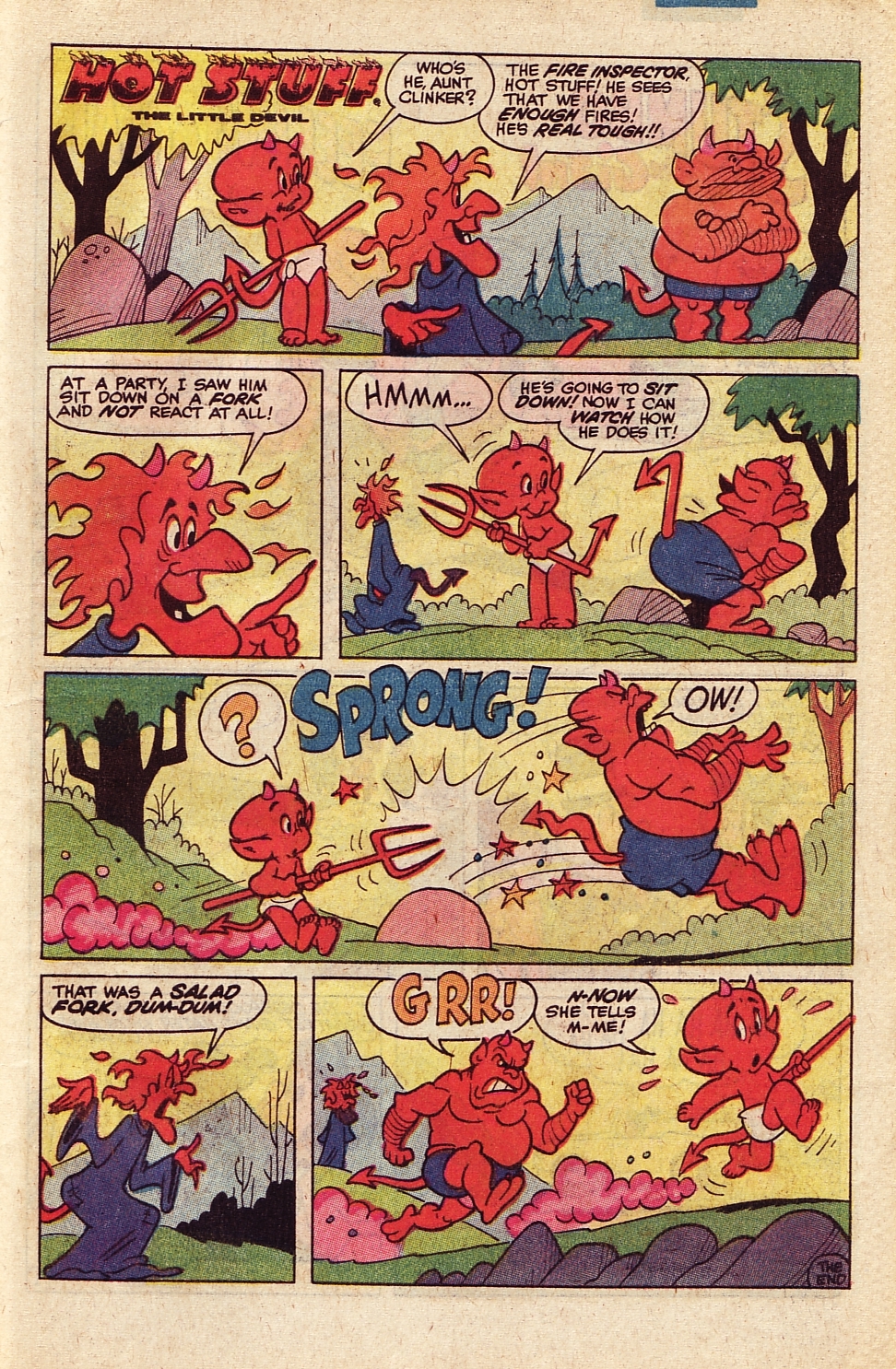 Read online Hot Stuff, the Little Devil comic -  Issue #156 - 27